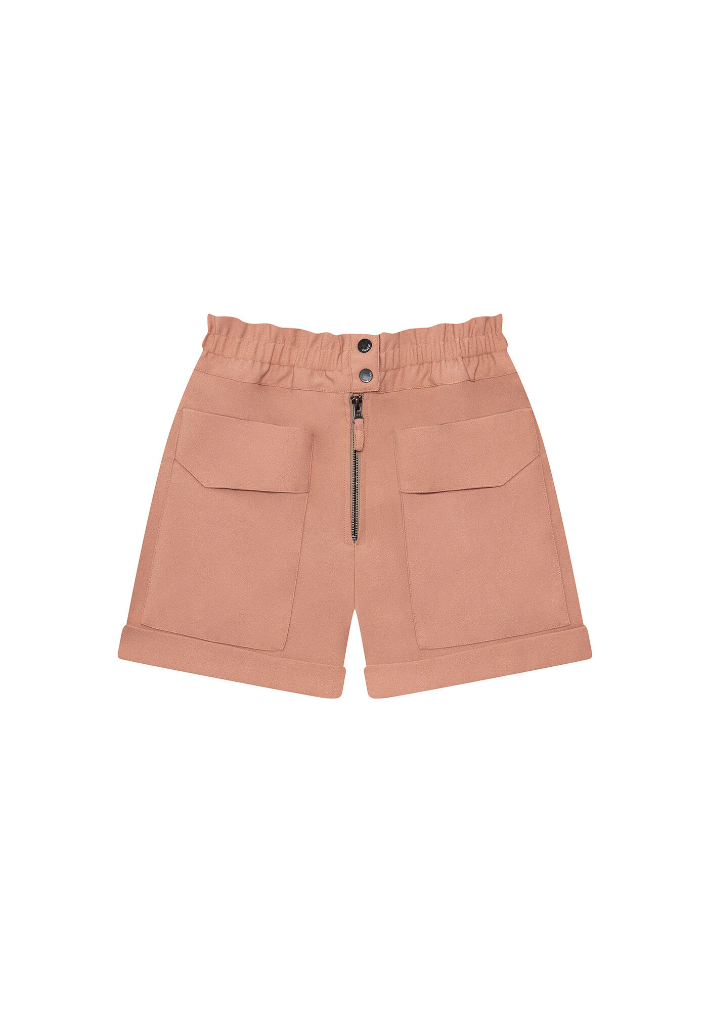 Shorts Tecido Crepe Satin Sofis, , large.