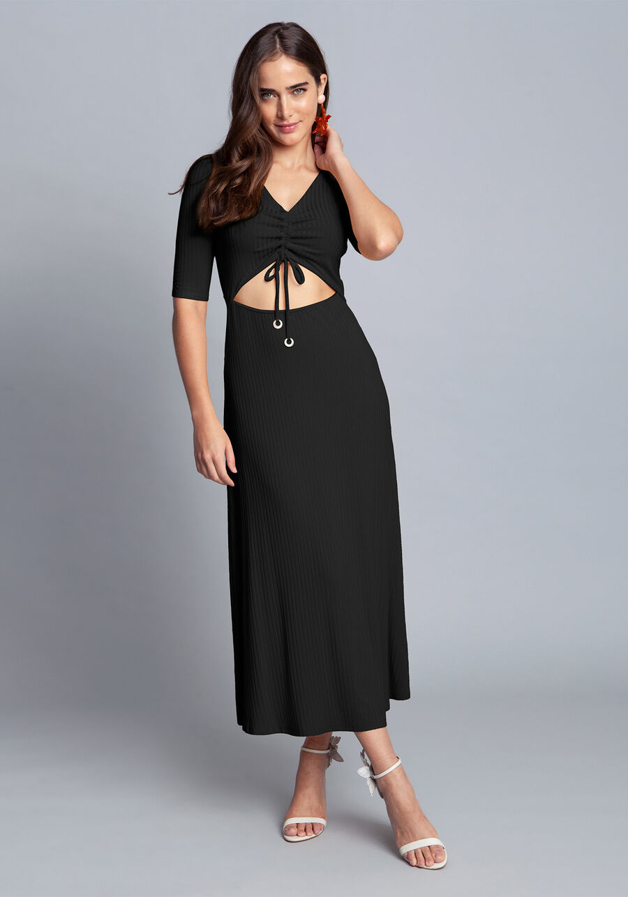 Vestido Malha Canelado Tracy Midi, . Vestido Malha Canelado Tracy Midi, , large.