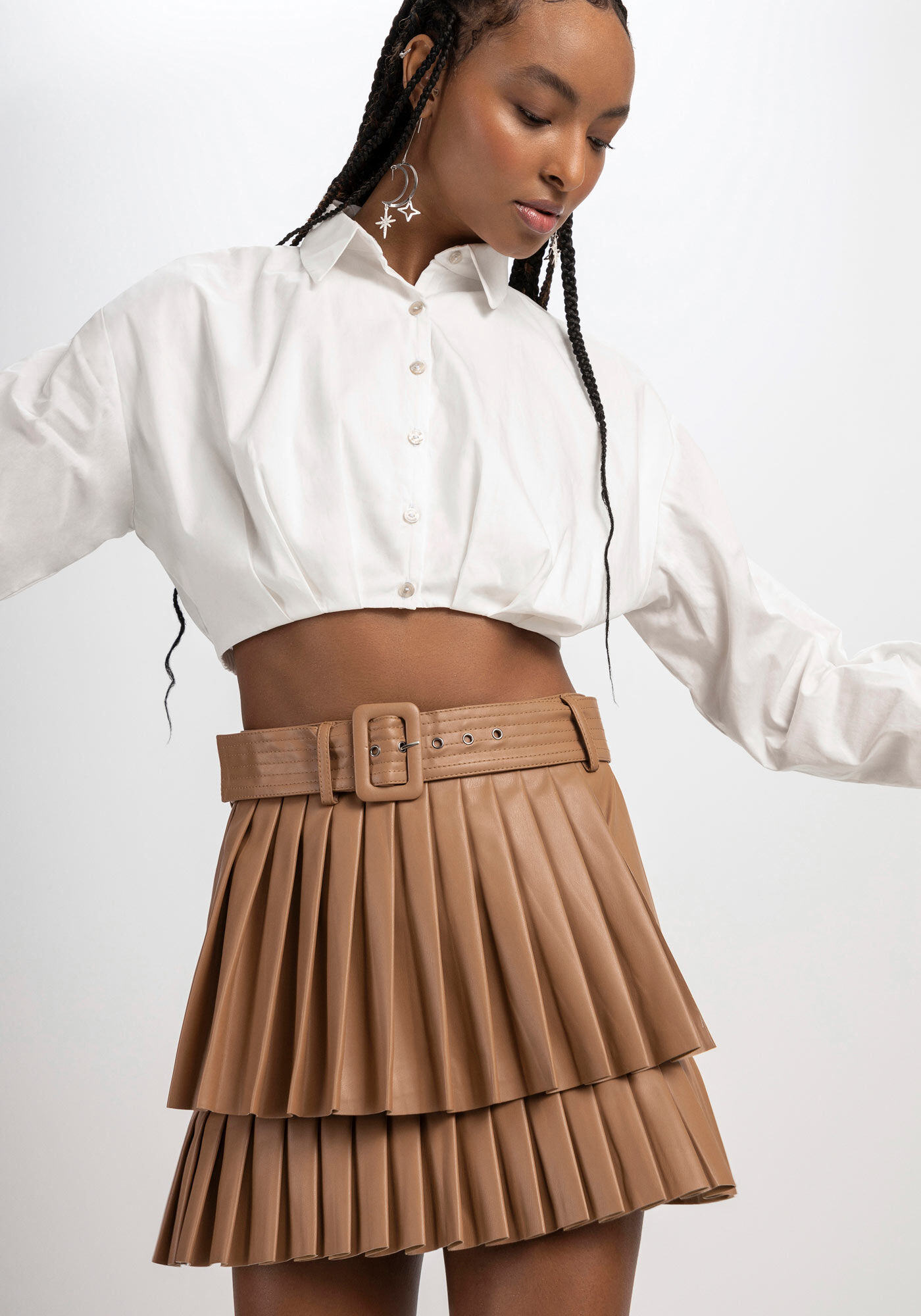 Saias discount curtas zara