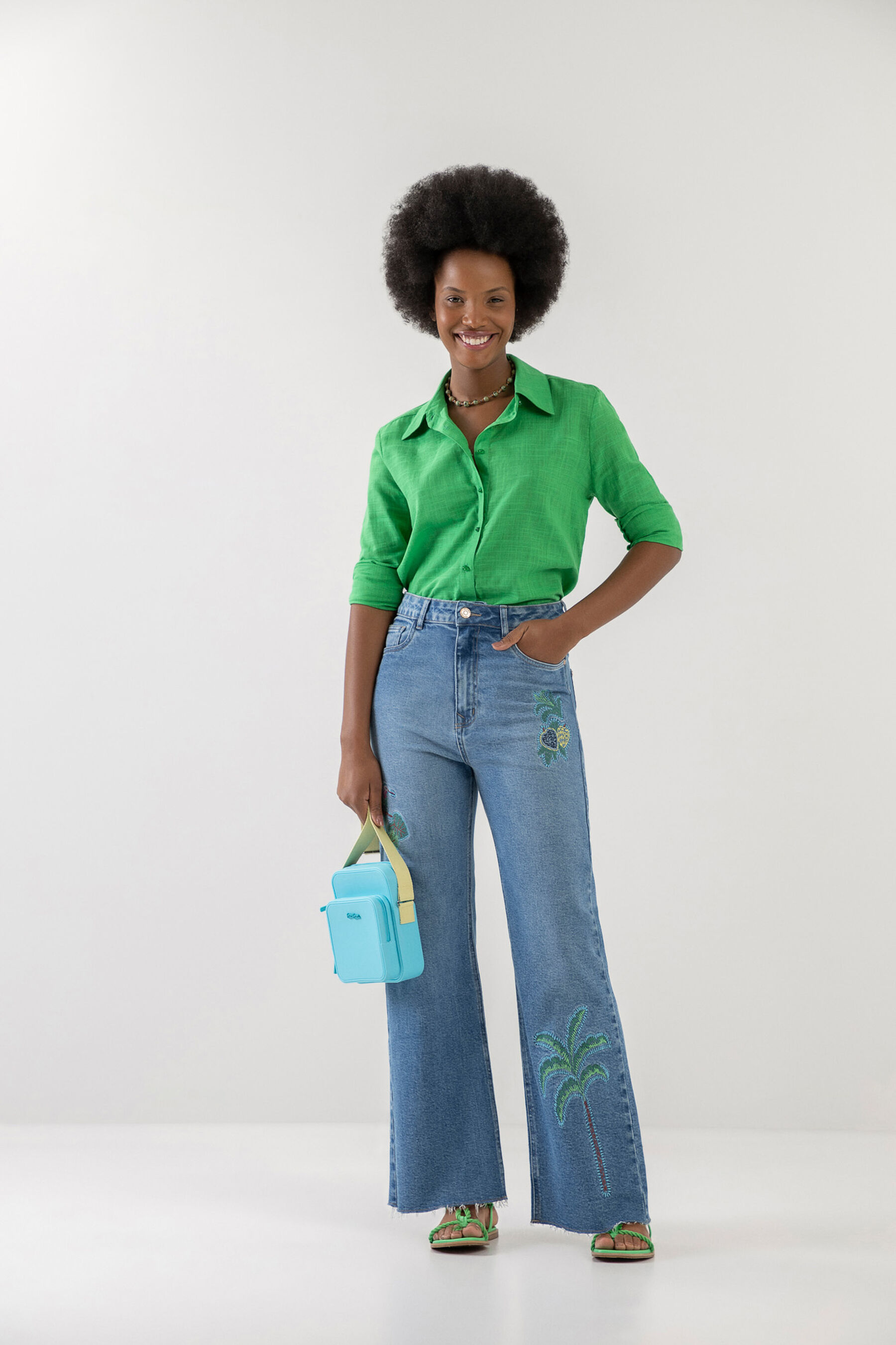 Camisa Manga Longa em Tecido Texturizado, . Camisa Manga Longa em Tecido Texturizado, , large.