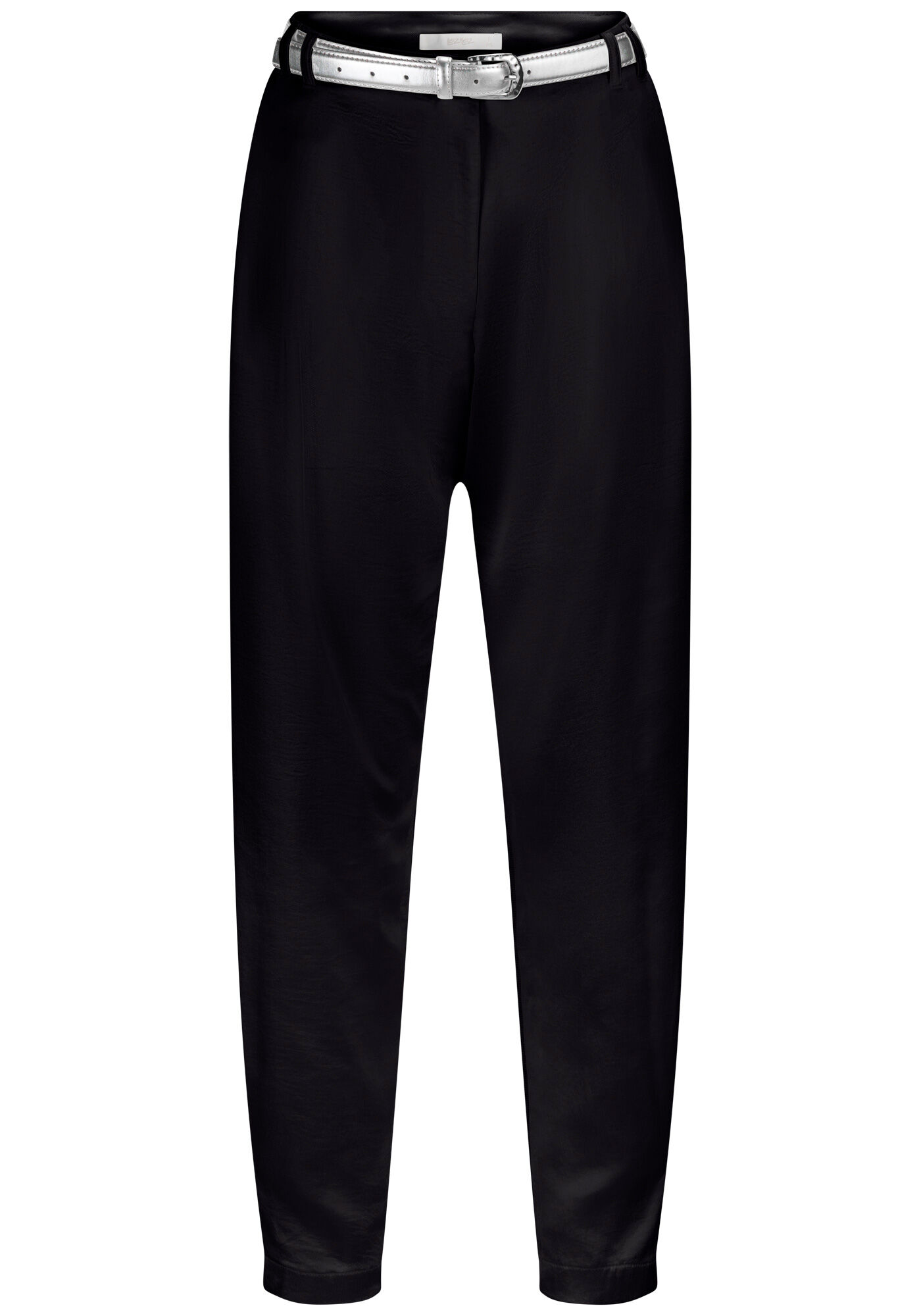 Cal&ccedil;a Slouchy Cintura Alta com Cinto Metalizado, , large.