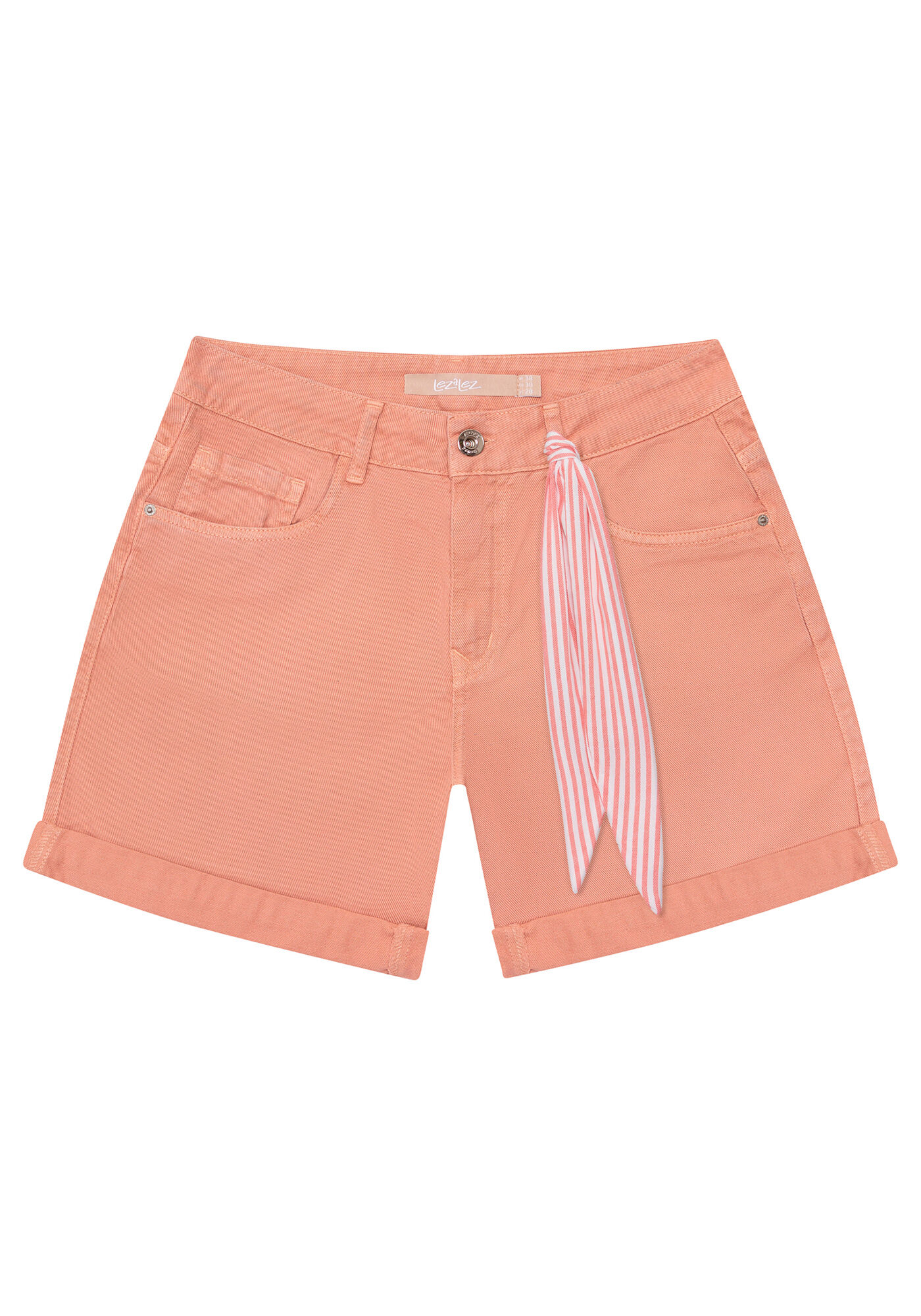 Bermuda Jeans Boyfriend Venice Len&ccedil;o, , large.