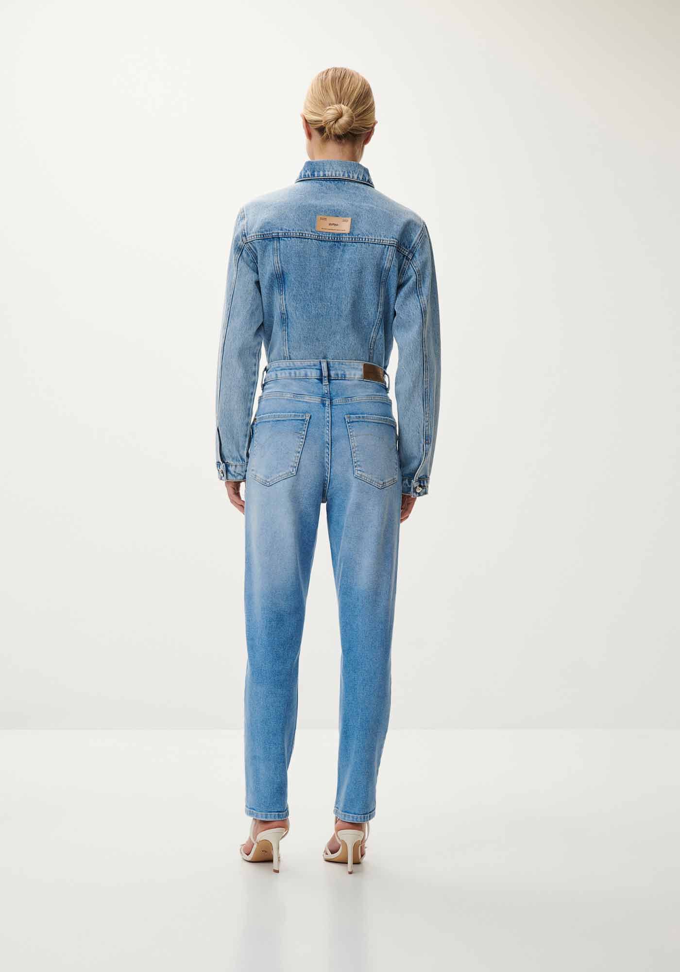 Cal&ccedil;a Jeans Mom Cropped Super Altra Destroyed, , large.