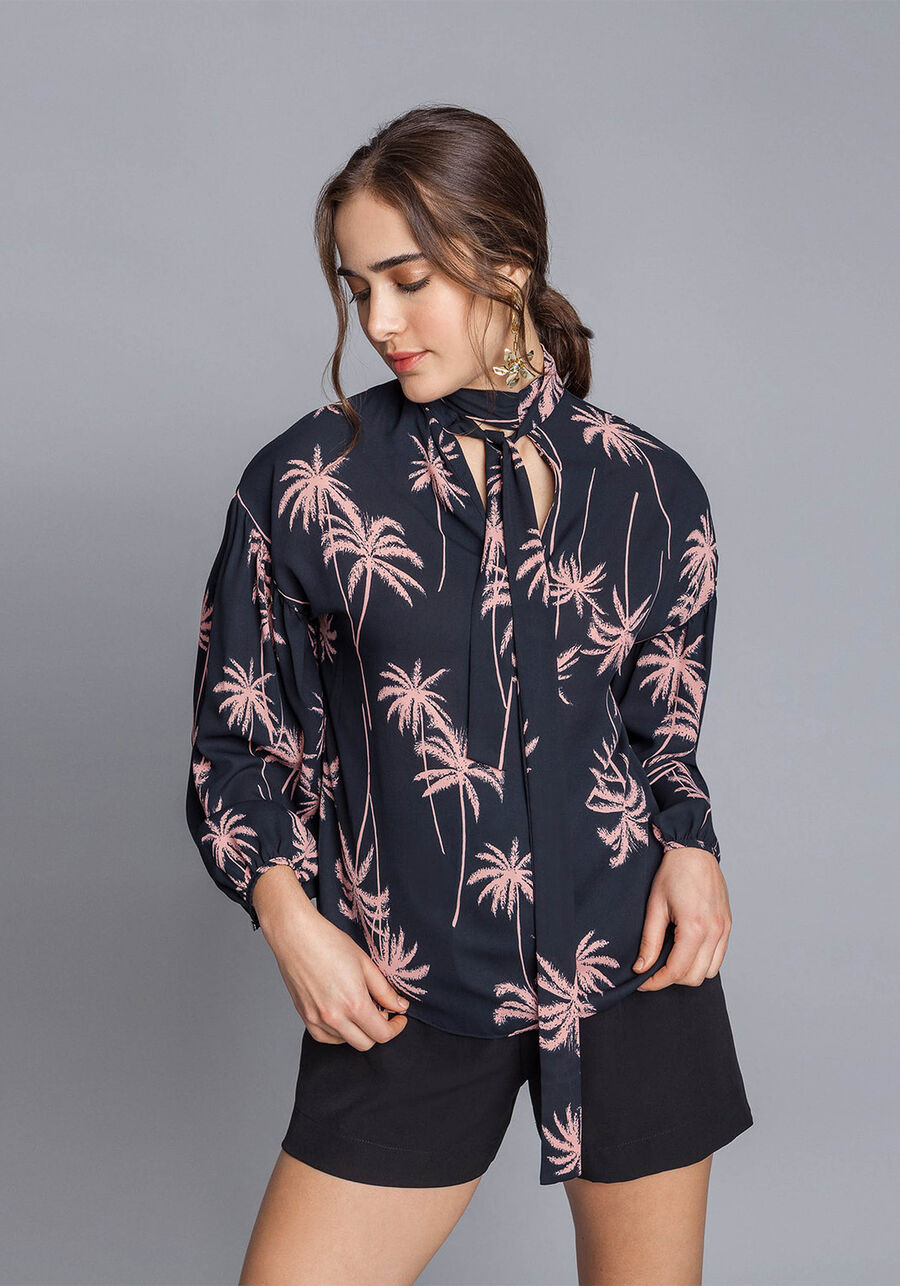 Blusa Manga Longa Bufante, . Blusa Manga Longa Bufante, , large.