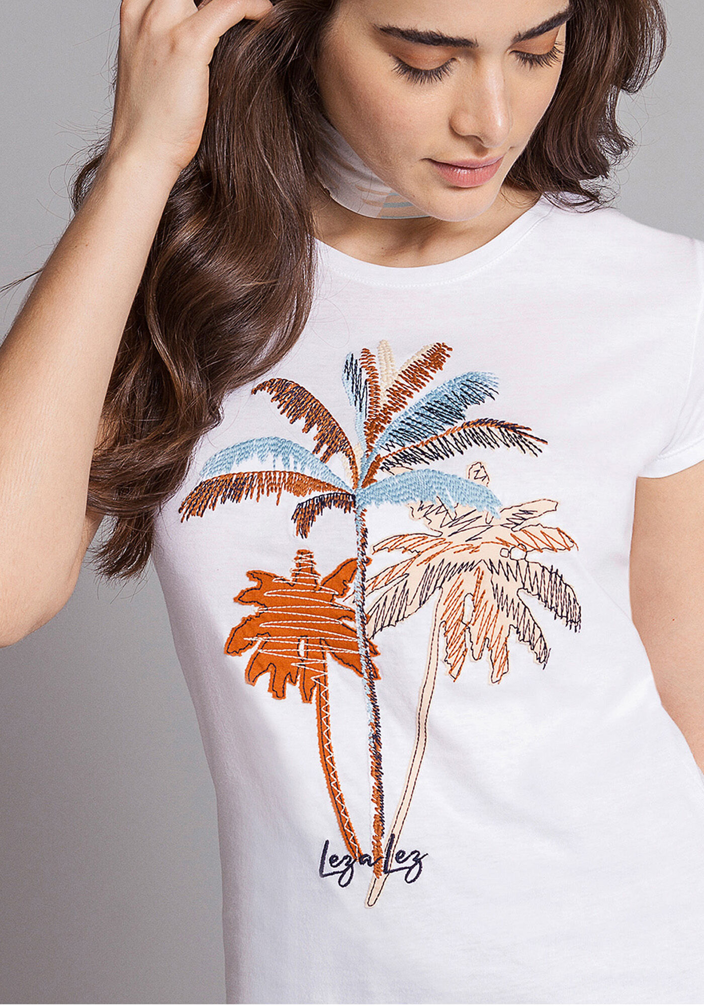 Blusa Estampada com Faixa, , large.