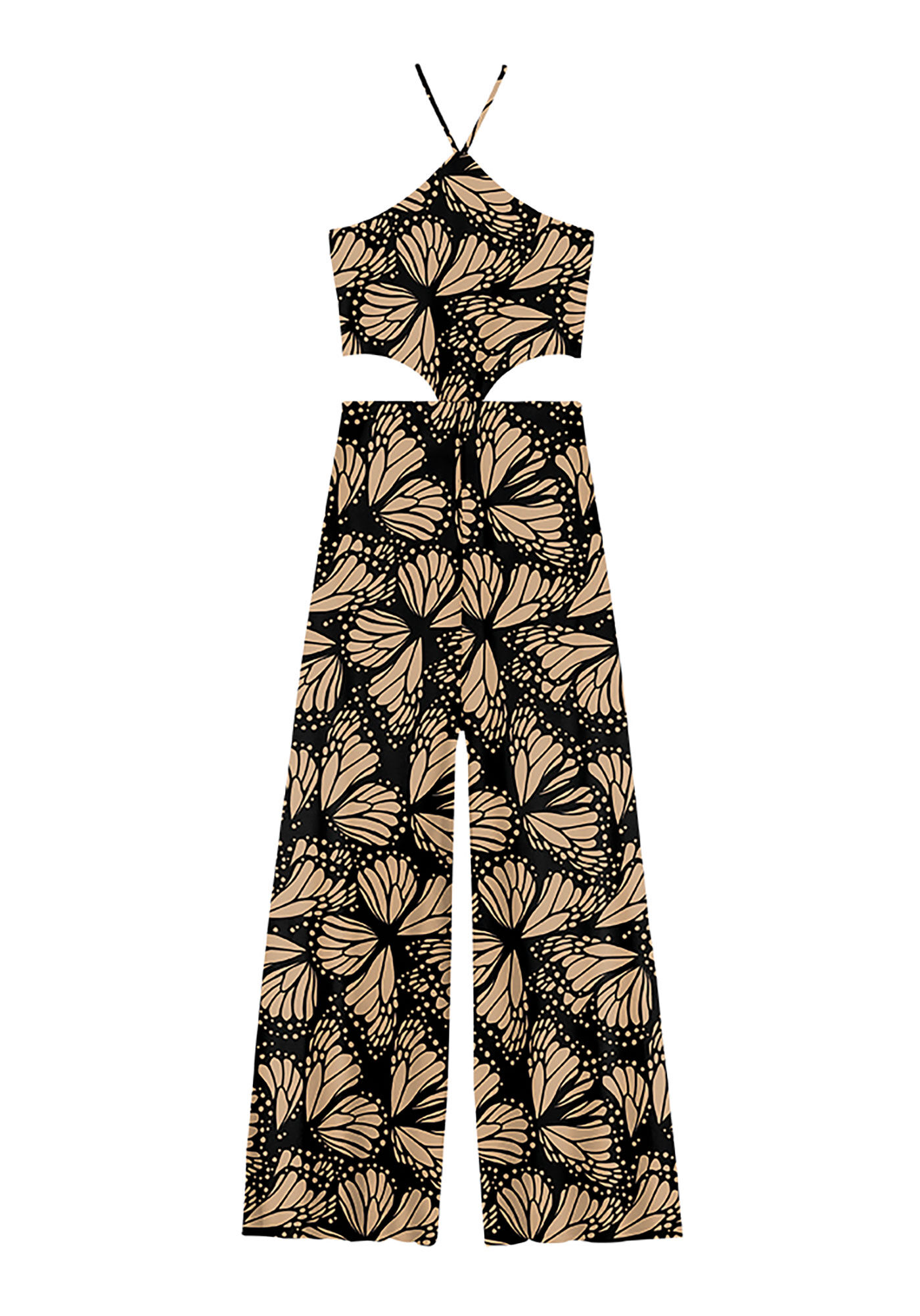 Macac&atilde;o Frente &Uacute;nica Longo com Cut Out, , large.