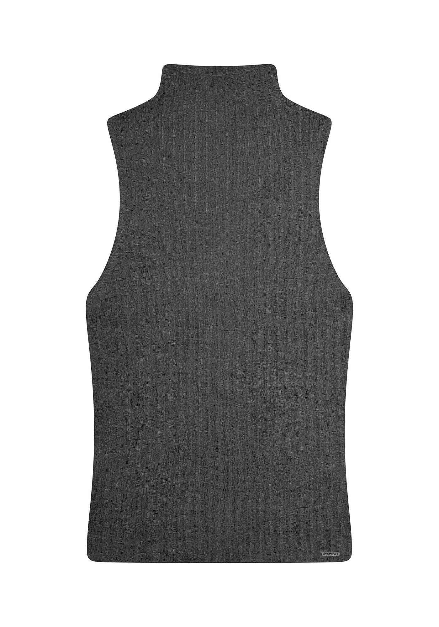 Blusa Gola Alta Sem Manga Tric&ocirc;, , large.