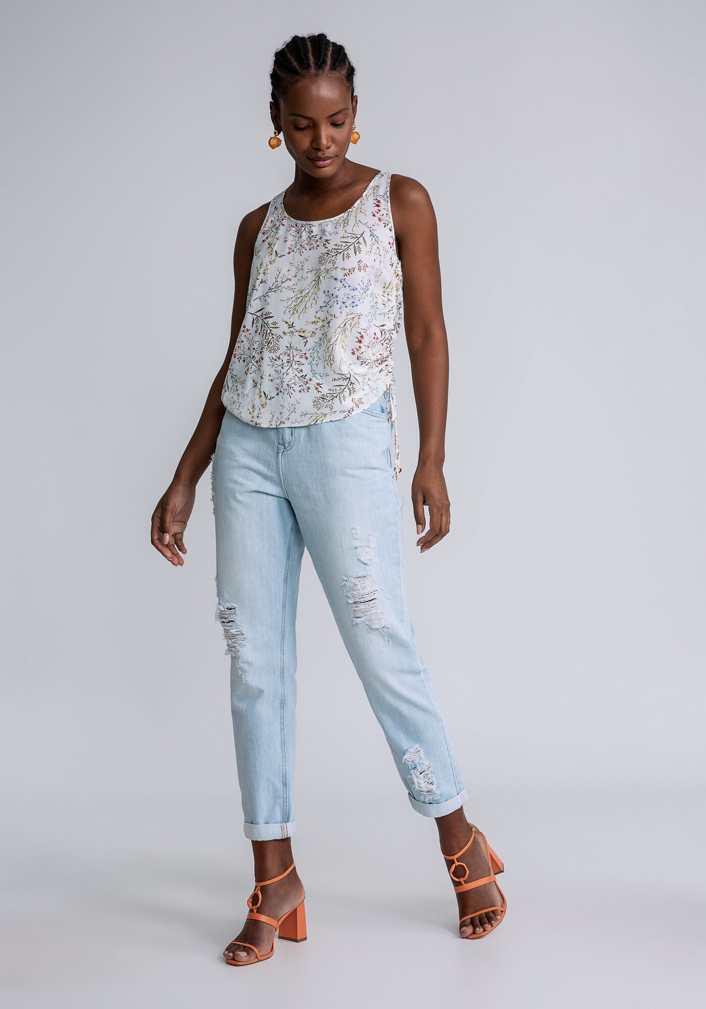 Regata Amarra&ccedil;&atilde;o Lateral Estampa, MEMORIAS, large.