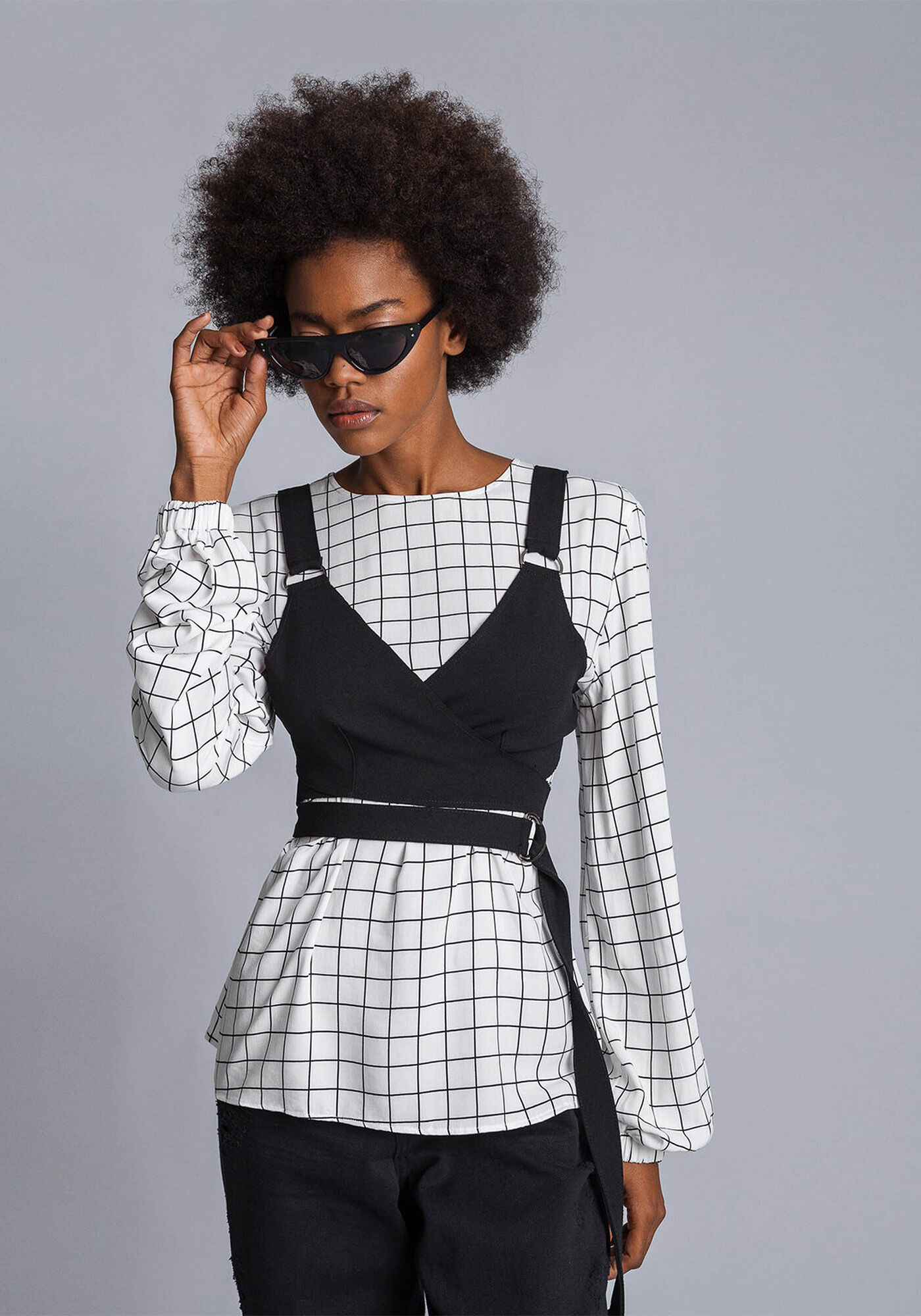 Blusa Sobreposi&ccedil;&atilde;o Top, , large.