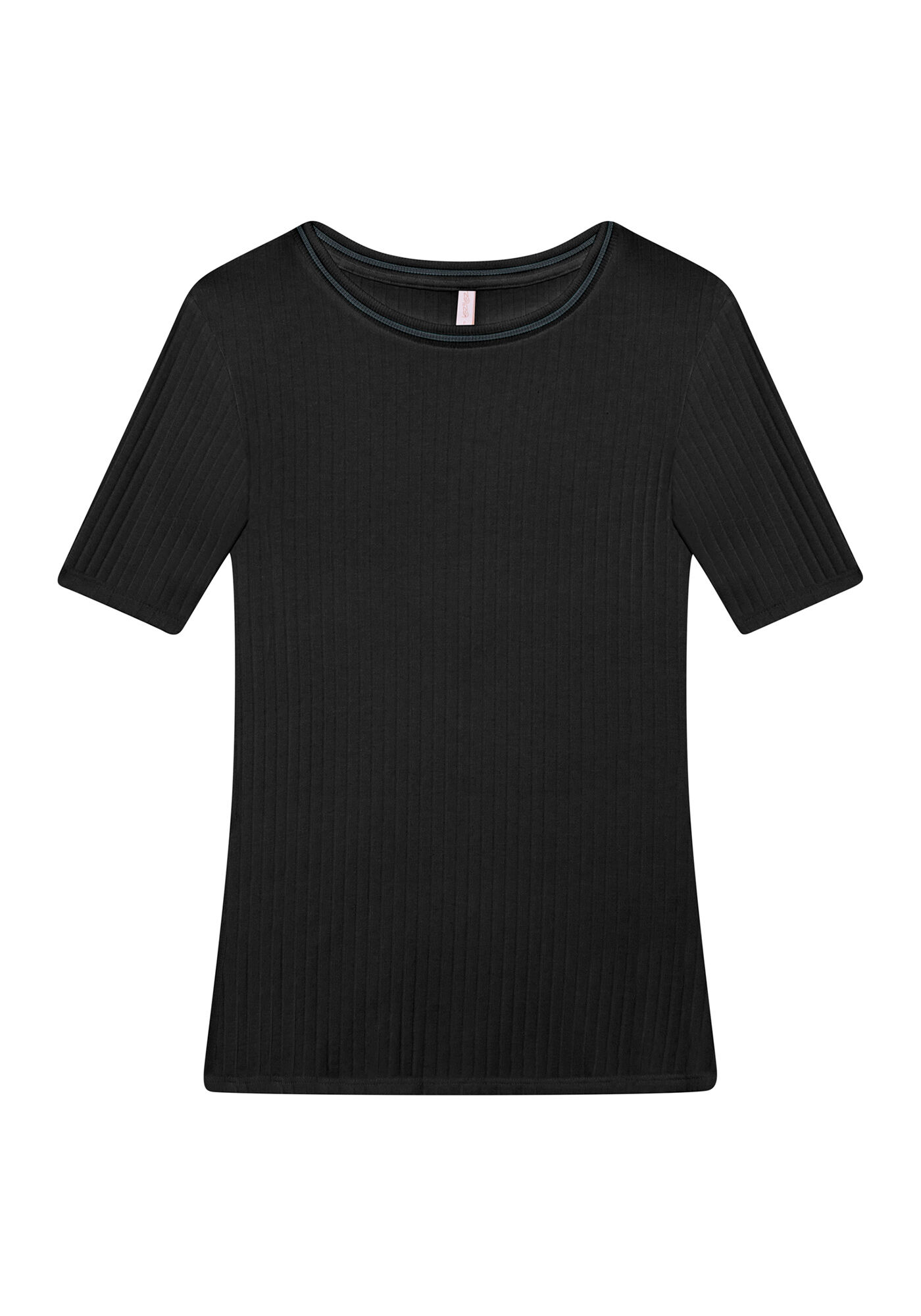 Blusa Manga Curta Retil&iacute;nea, , large.