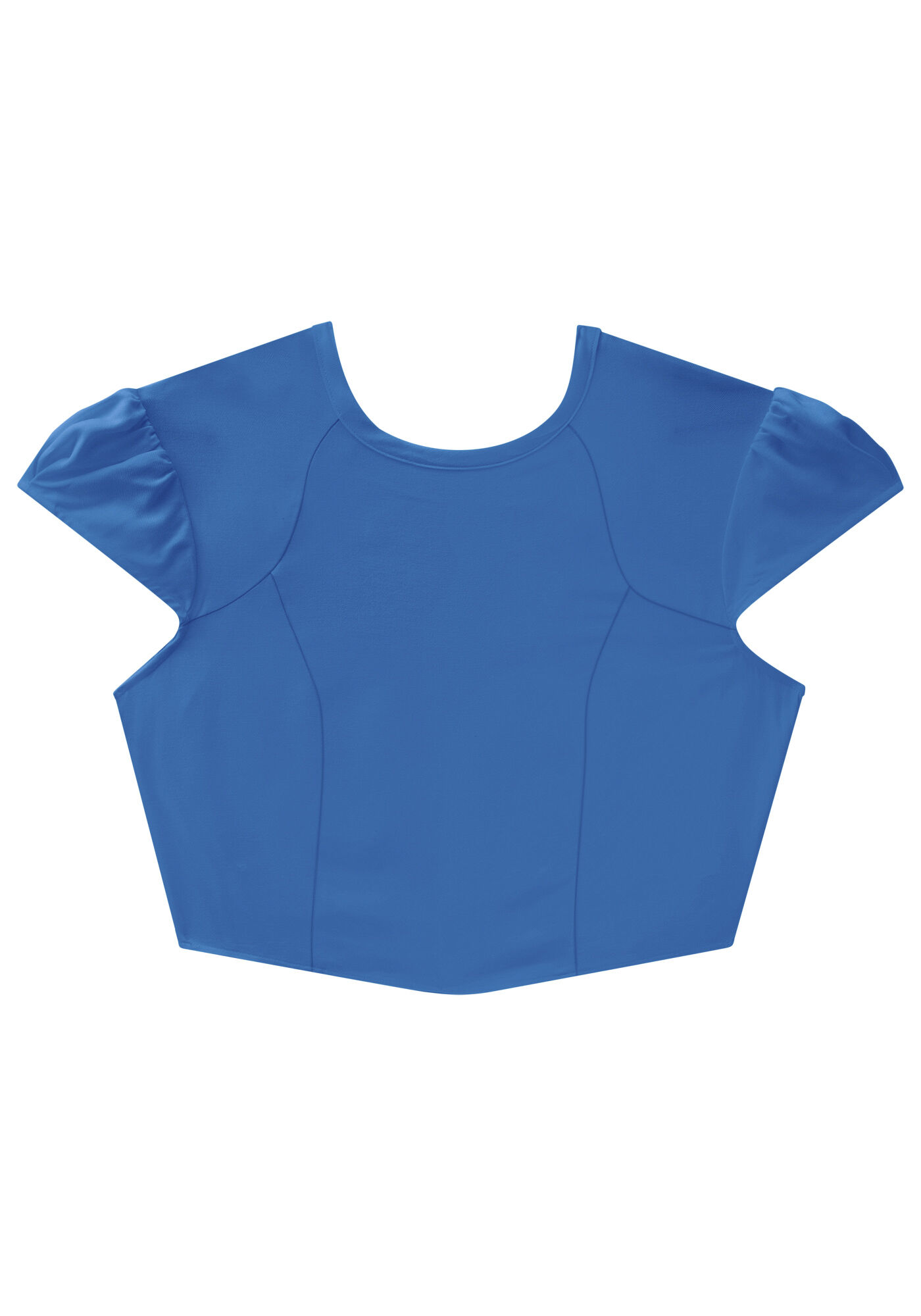 Blusa Cropped em Viscose com Amarra&ccedil;&atilde;o Costas, , large.