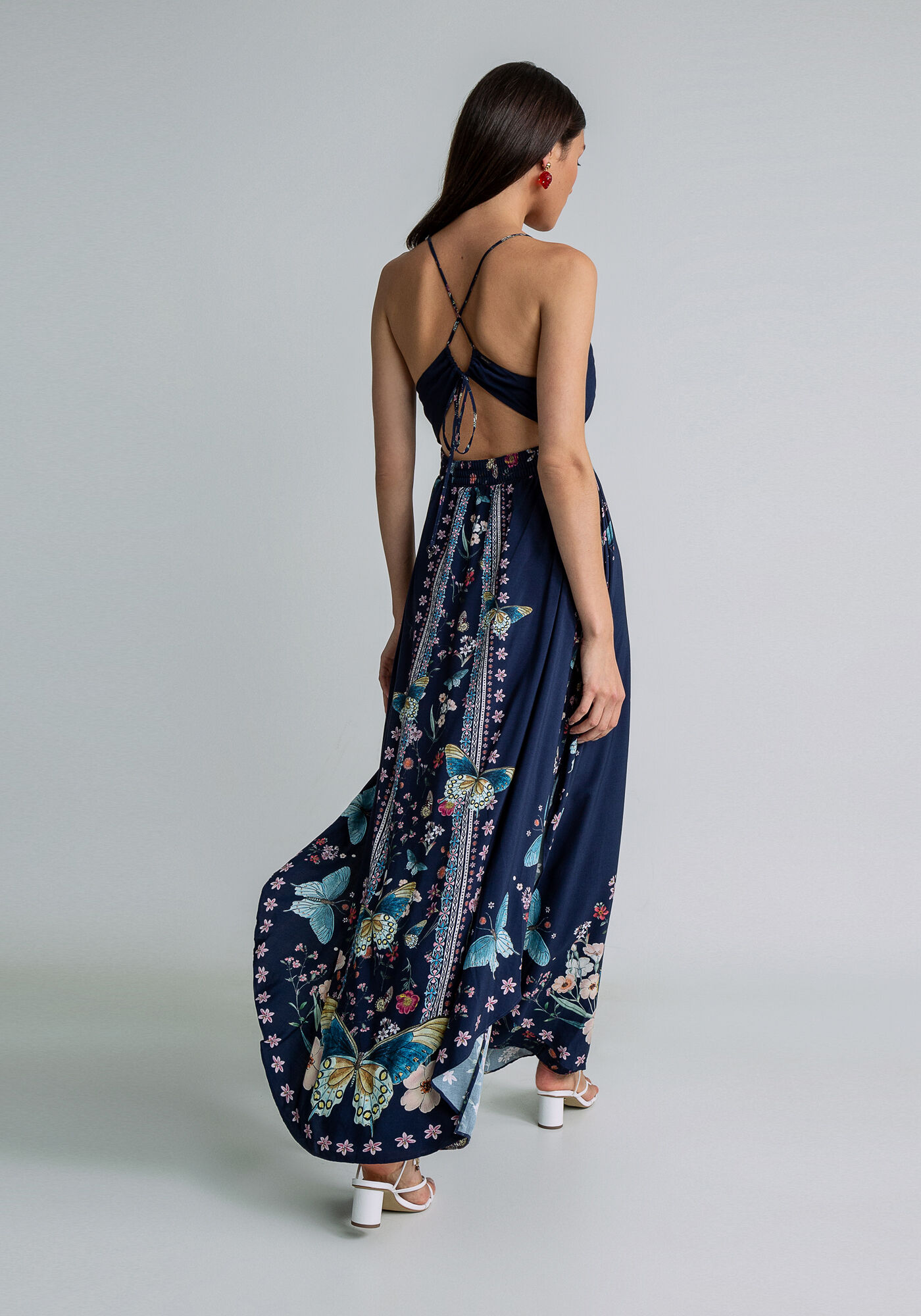 Vestido cheap longo lezalez