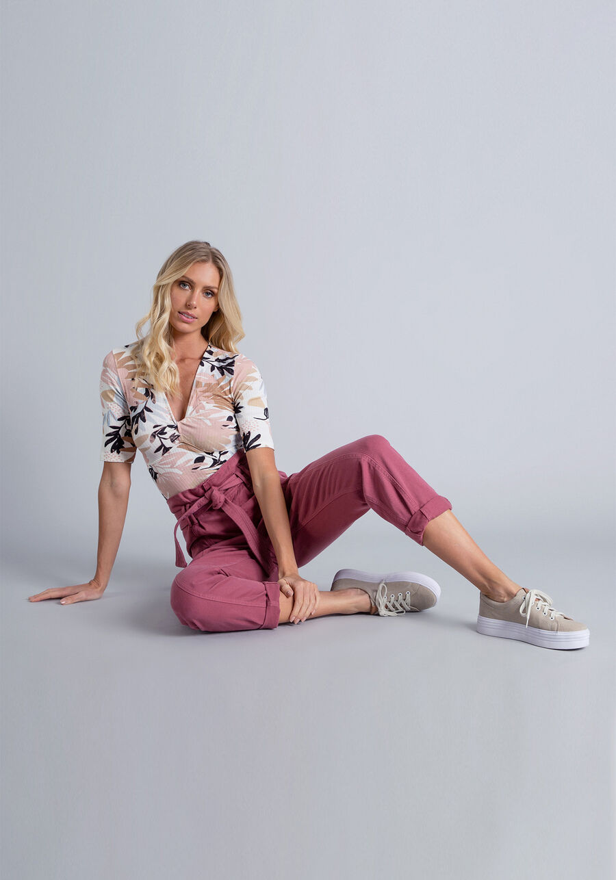 Blusa Manga 3/4 Estampada, . Blusa Manga 3/4 Estampada, , large.