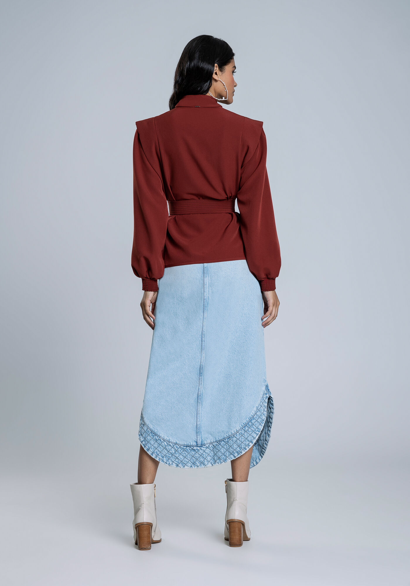 Jaqueta Petra com Recorte e Z&iacute;per, , large.