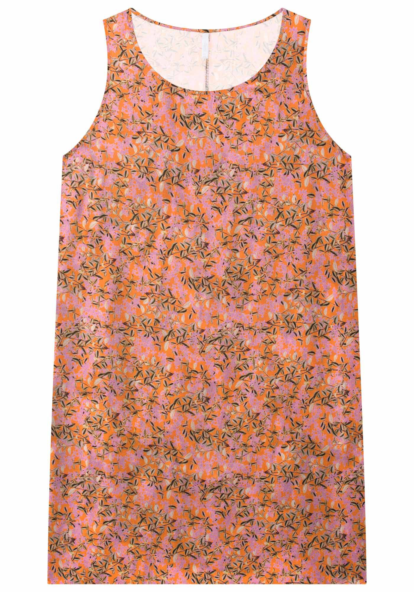 Vestido Estampado Viscose Amplo, FLORISTA, large.