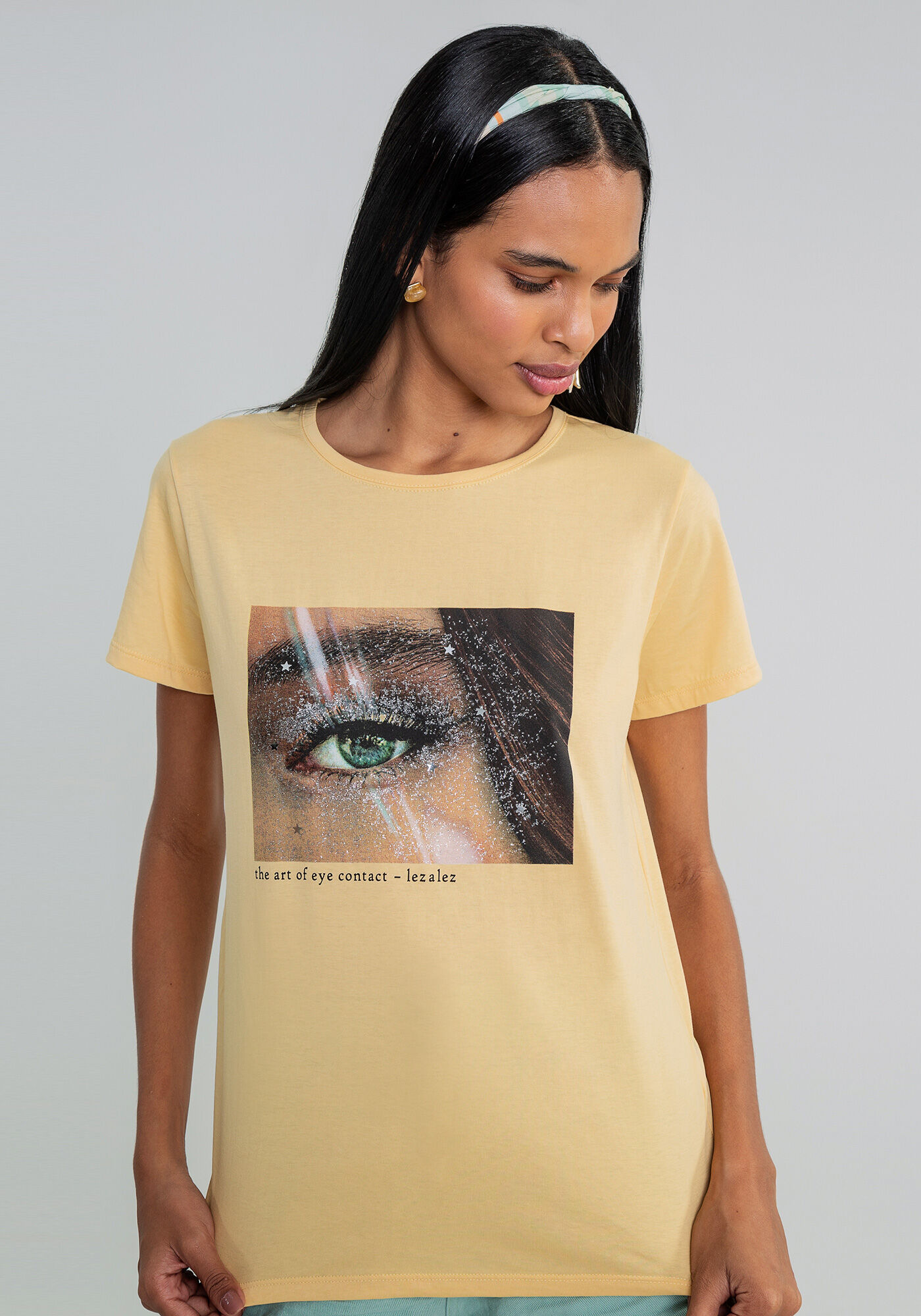 Blusa Glitter com Faixa, , large.