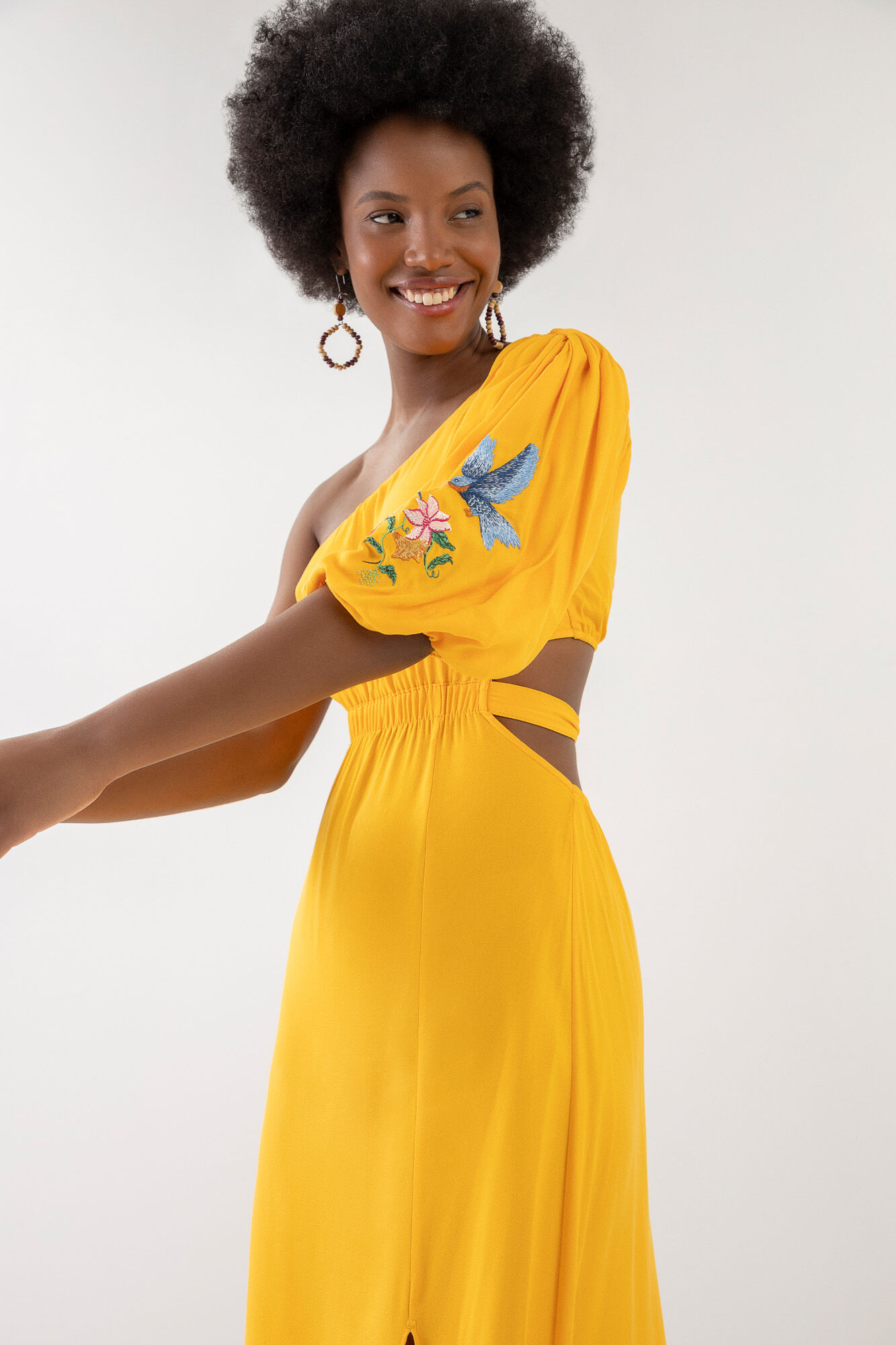 Vestido de outlet ombro a ombro