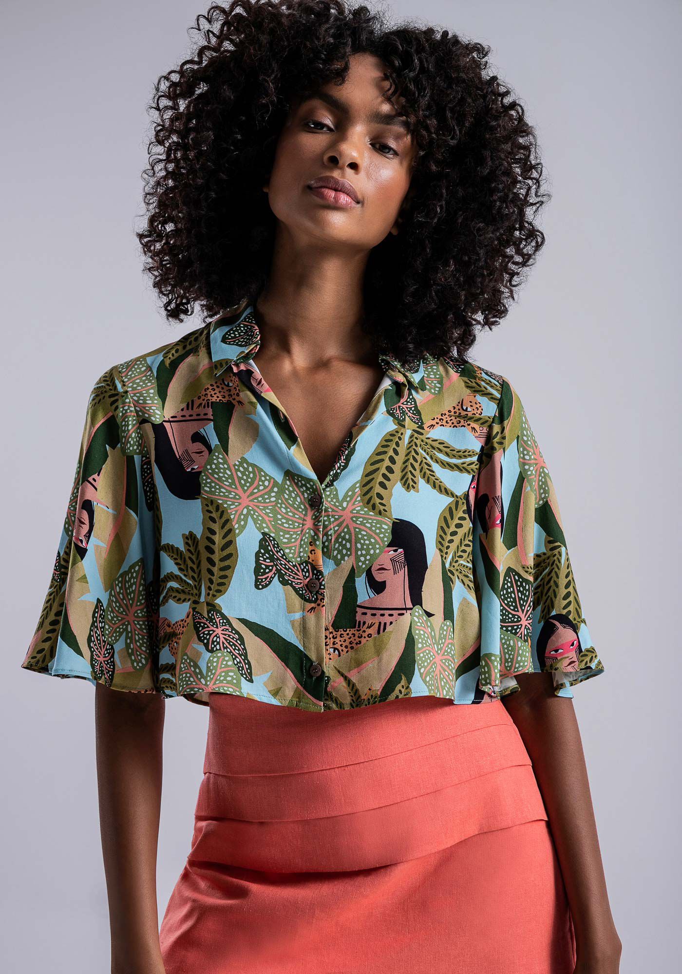 Blusa salmão combina com hotsell que cor de saia