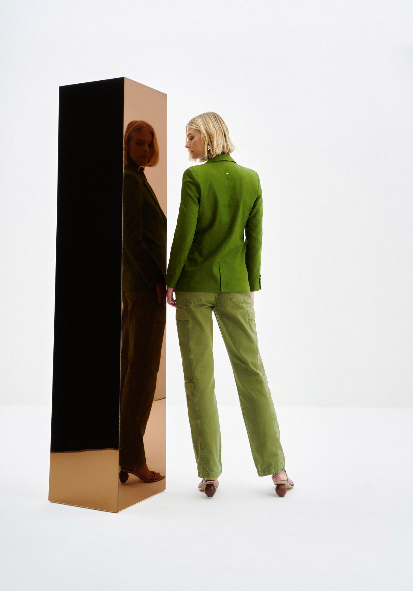 Blazer Alfaiataria em Linho, , large.