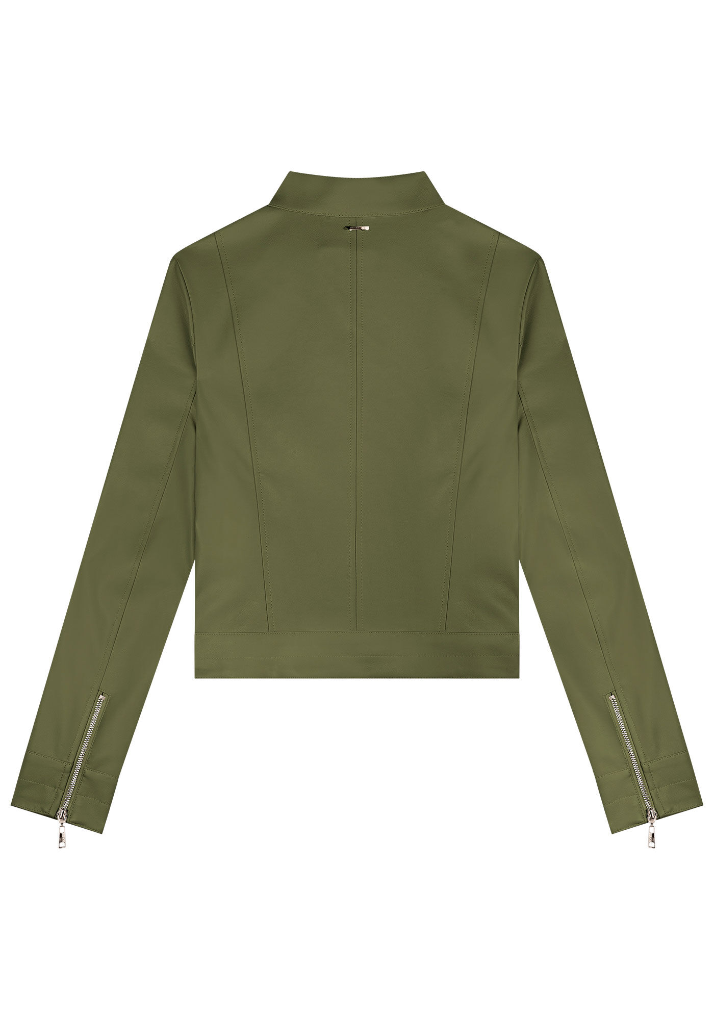 Jaqueta em PU com Z&iacute;per, , large.