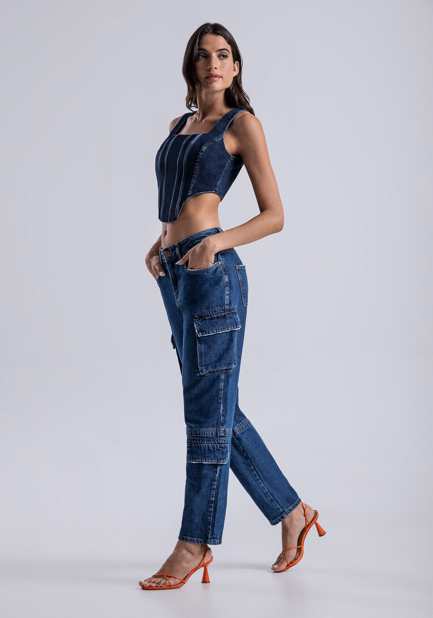 Jeans feminino hot sale cintura baixa