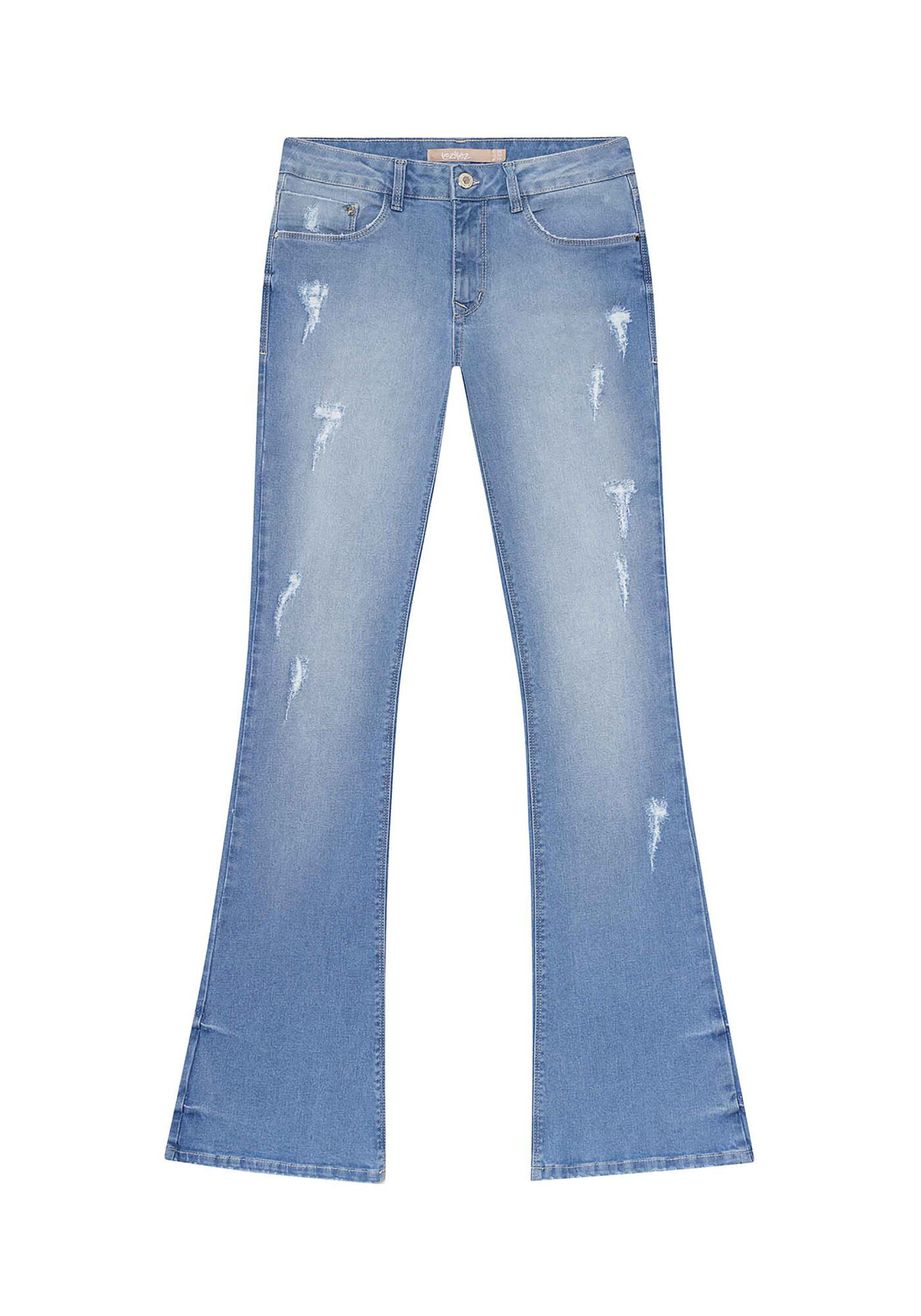 Cal&ccedil;a Jeans Com Elastano Boot Cut Malibu, , large.