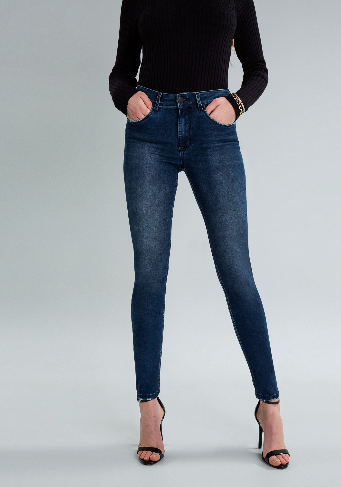 Cal&ccedil;a Jeans Skinny Cropped Bali Every Day, JEANS, large.