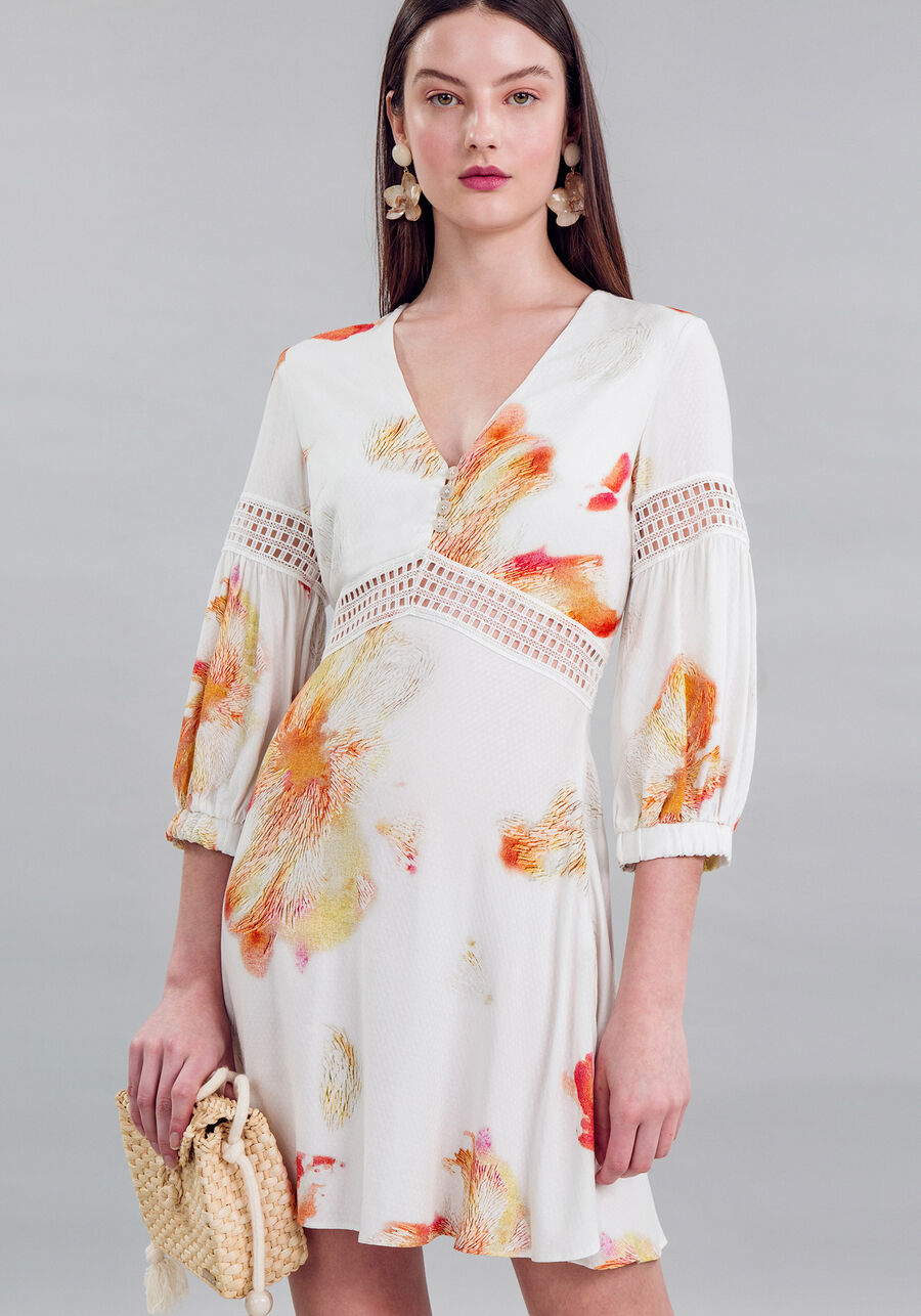 Vestido Tecido Rayon Stars Curto, . Vestido Tecido Rayon Stars Curto, , large.