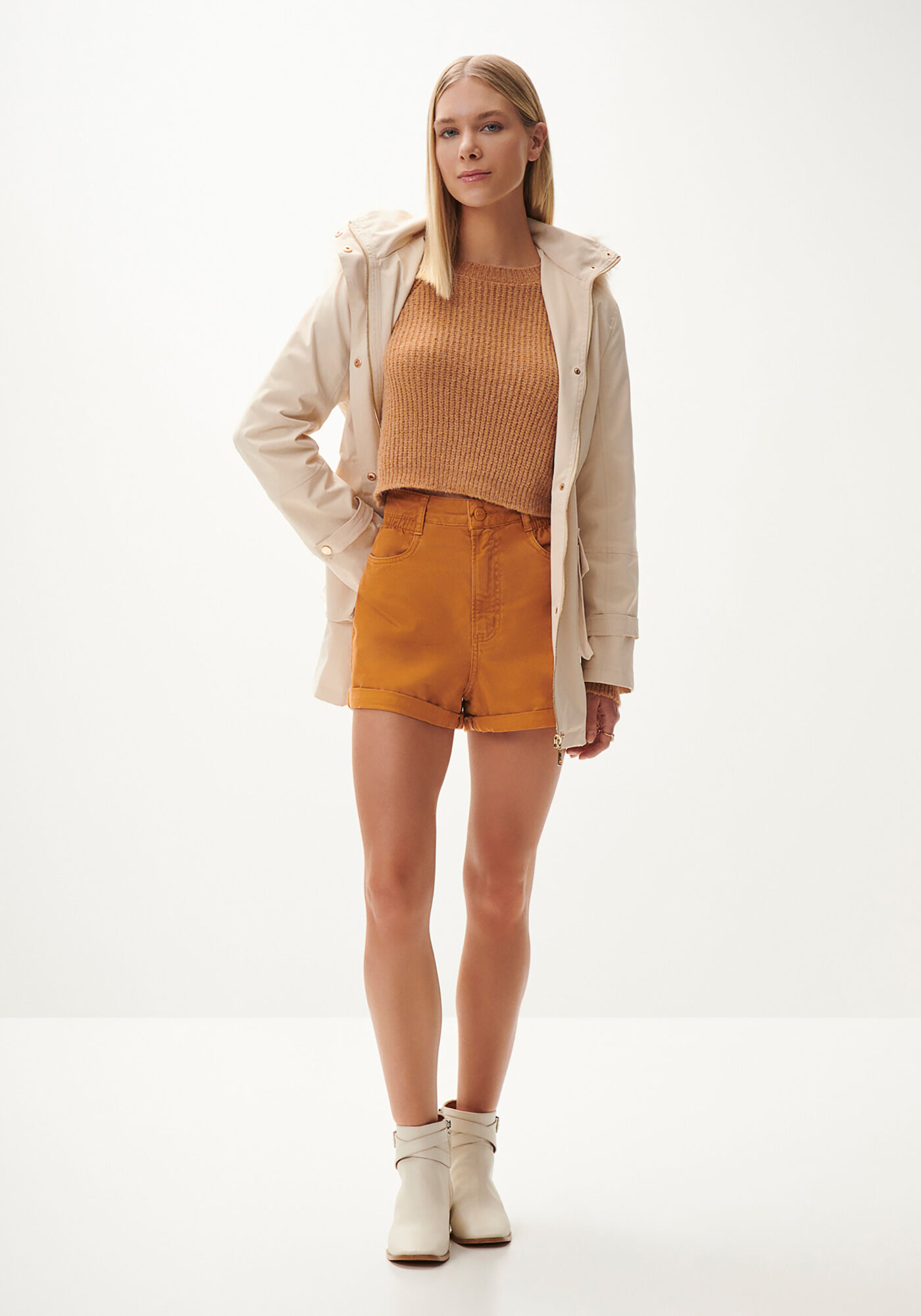 Shorts Sarja Mom com C s Clochard Lez a Lez