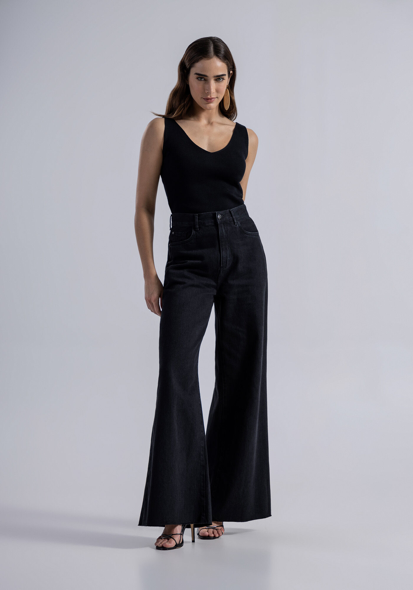 Regata Decote V Tric&ocirc;, , large.