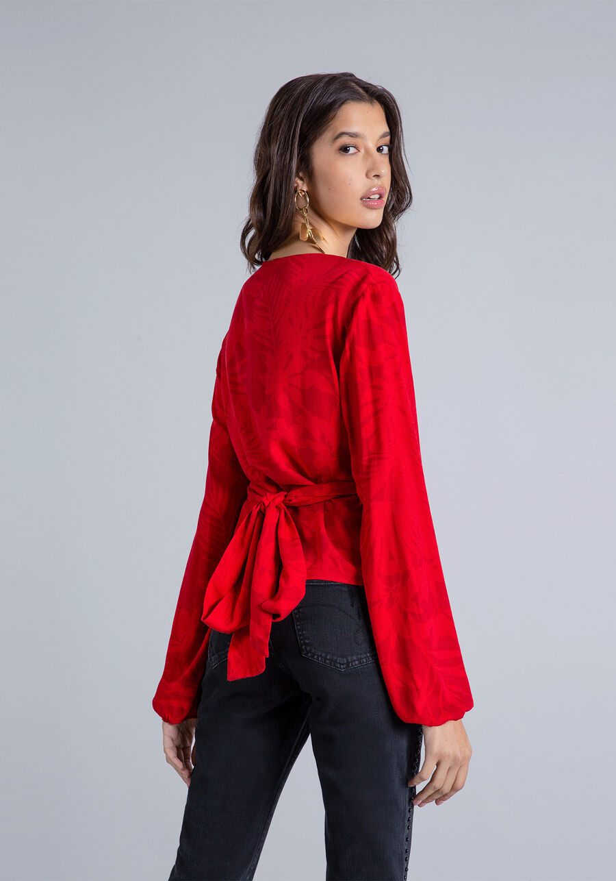 Blusa Recorte Transpassado, . Blusa Recorte Transpassado, , large.