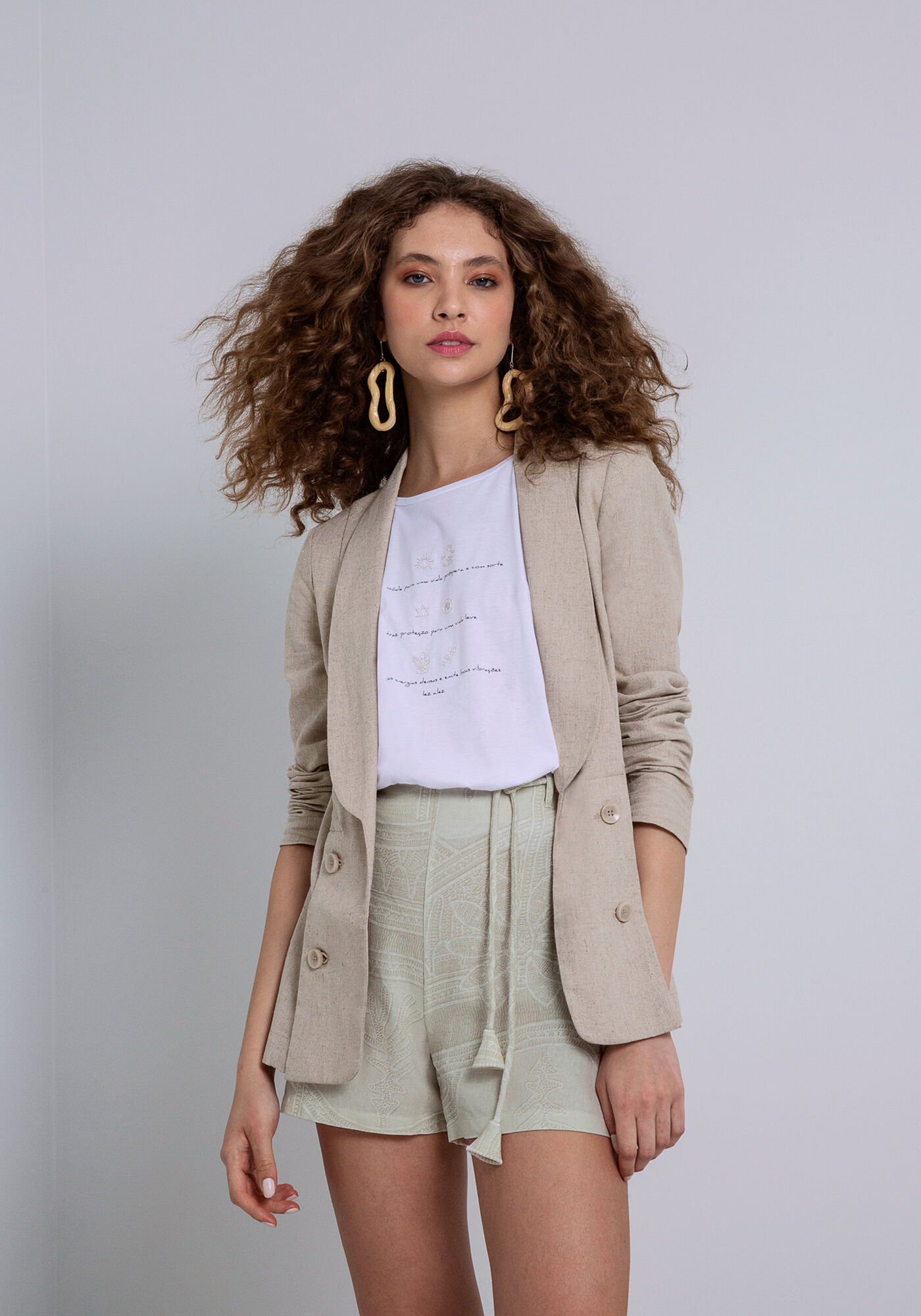 Regata Muscle Tee em Malha com Estampa, , large.