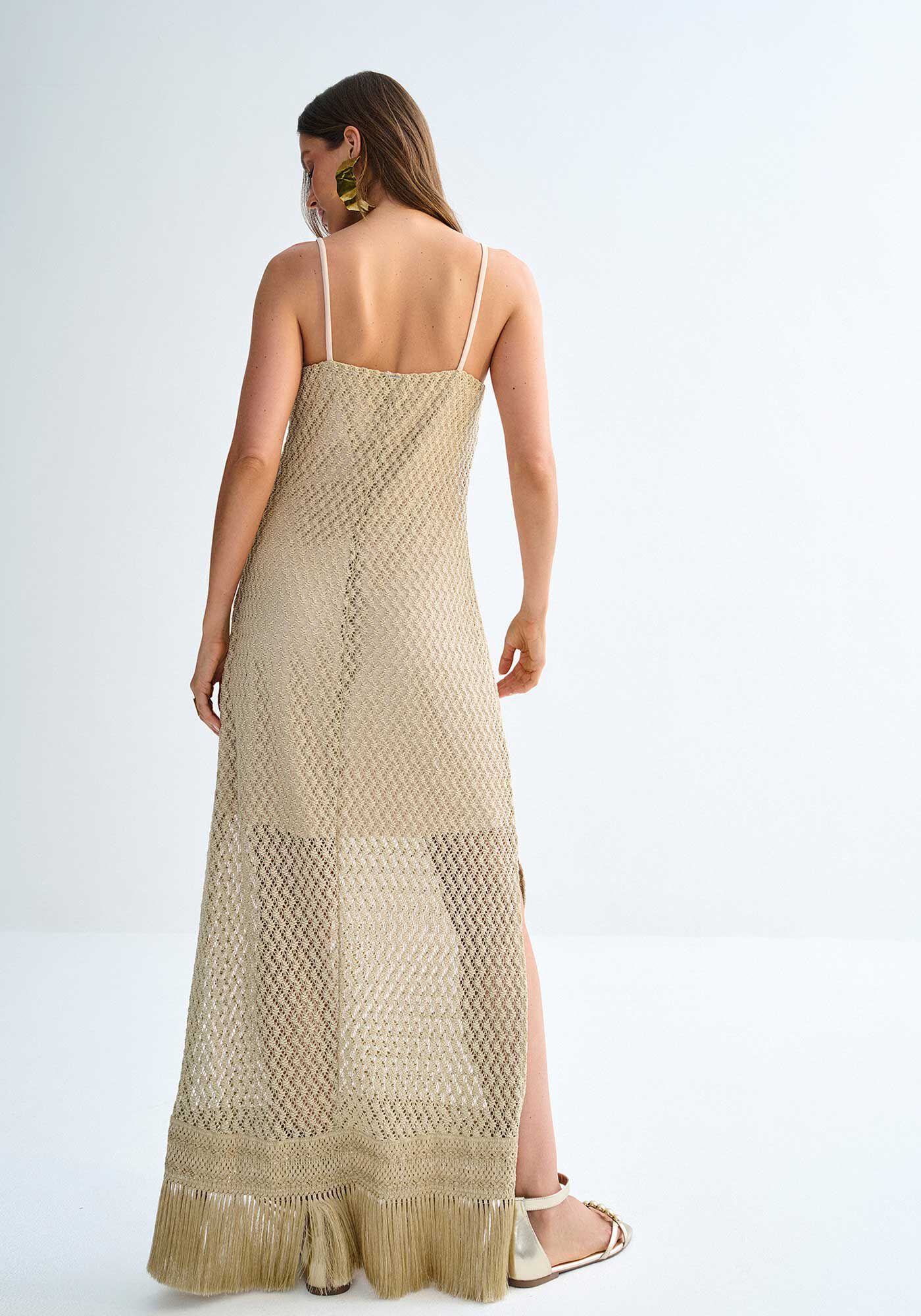 Vestido Midi Crochet Style, , large.