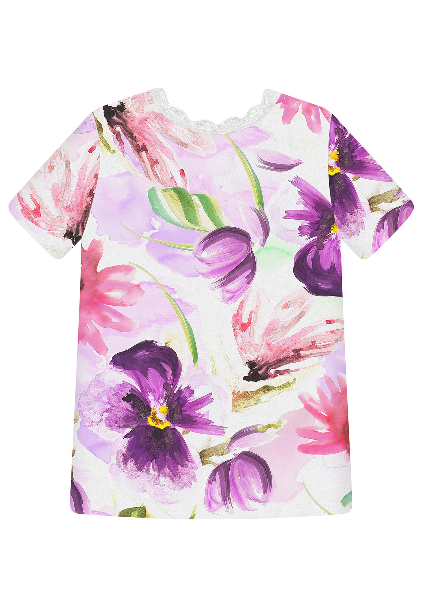 Blusa Tecido Crepe Siena Papoula, , large.