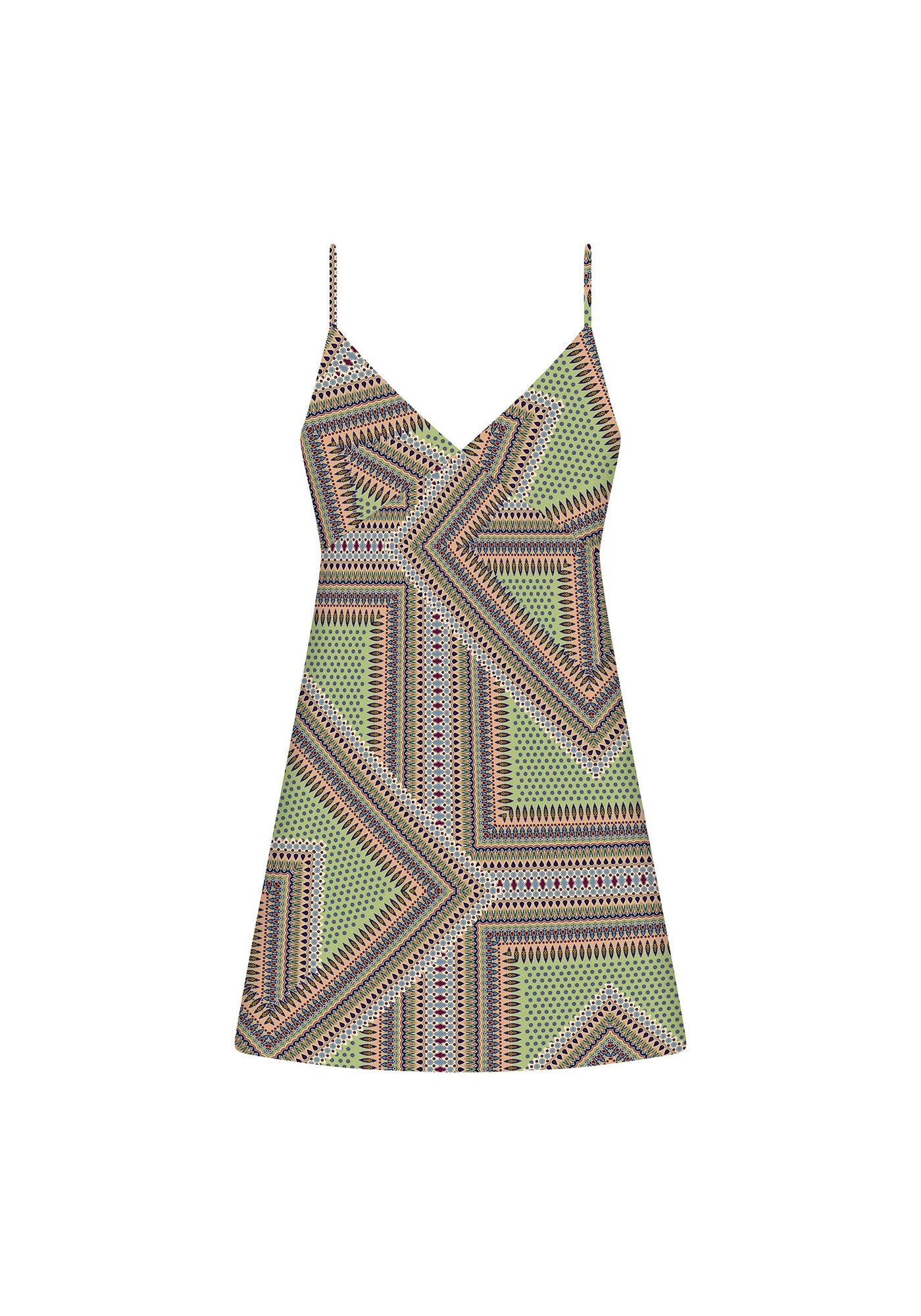 Vestido com Al&ccedil;as Estampa Darling, , large.