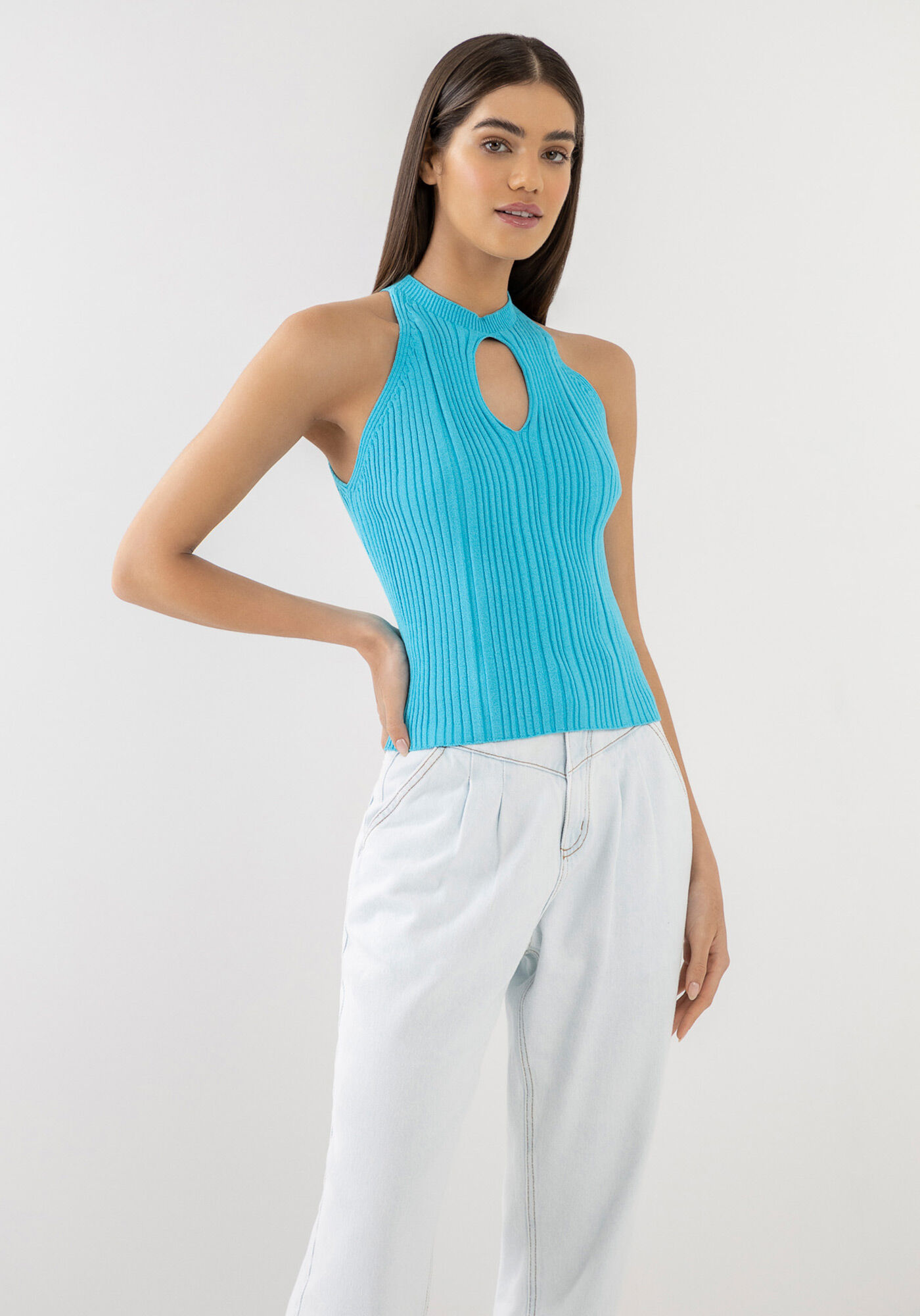 Blusa estilo halter online