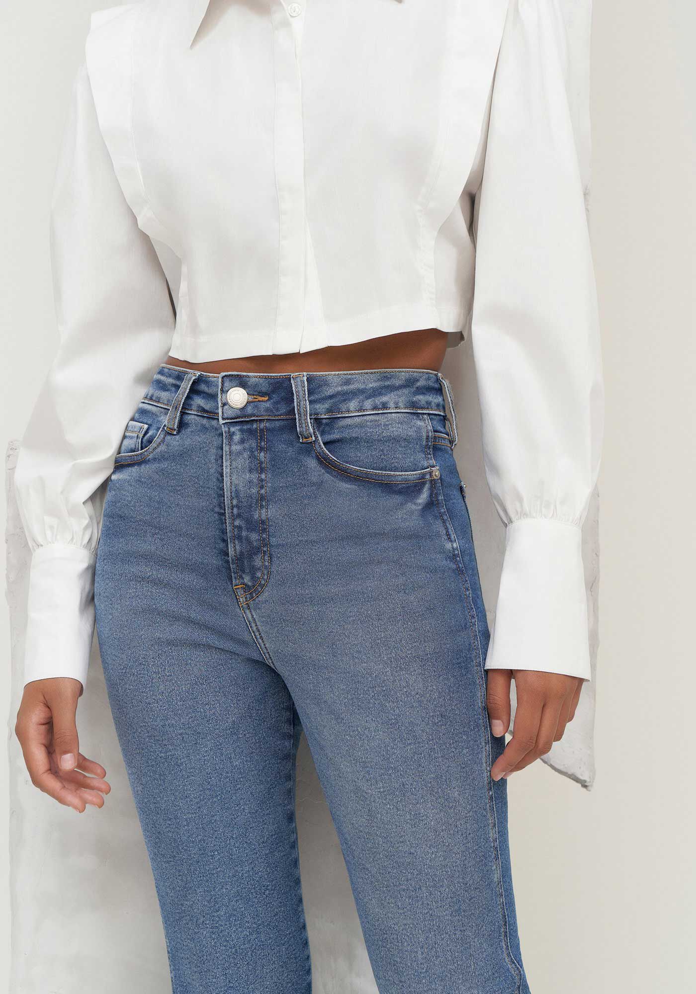 Cal&ccedil;a Jeans Reta Slim Cropped Perfect, , large.