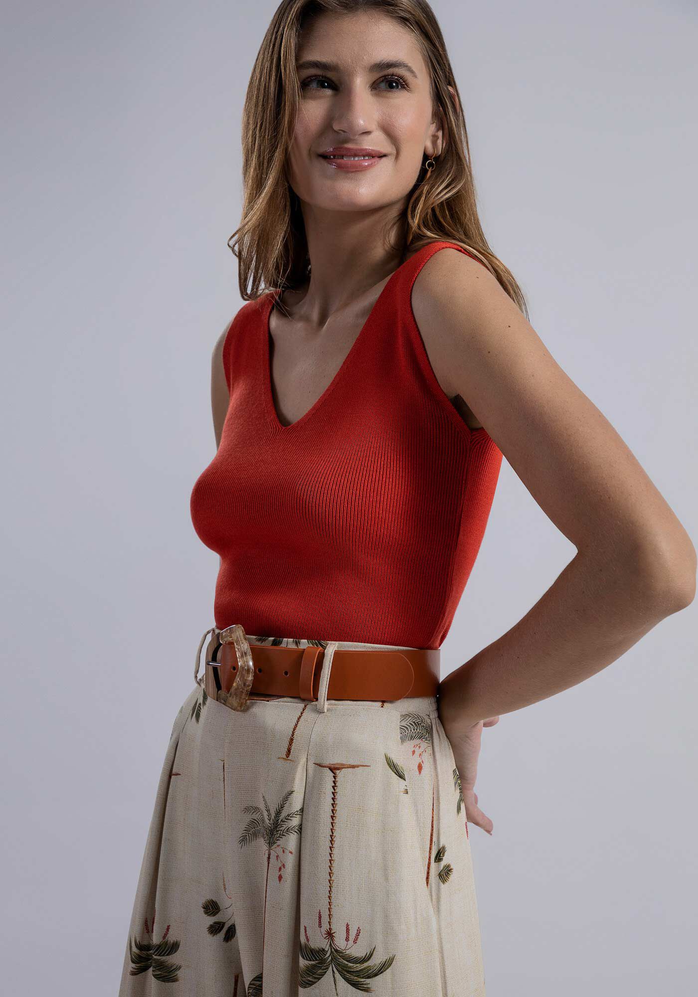 Regata Decote V Tric&ocirc;, , large.