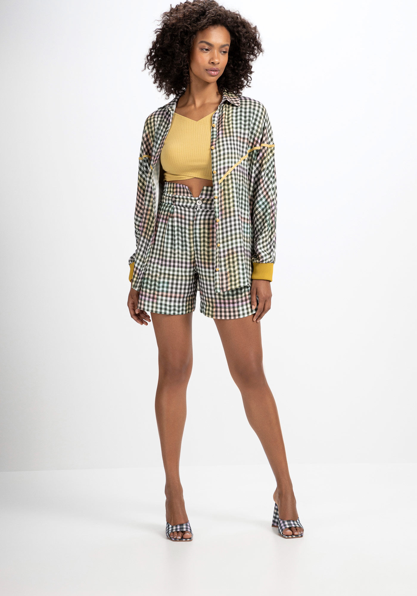 Camisa Manga Longa Oversized Estampada, , large.