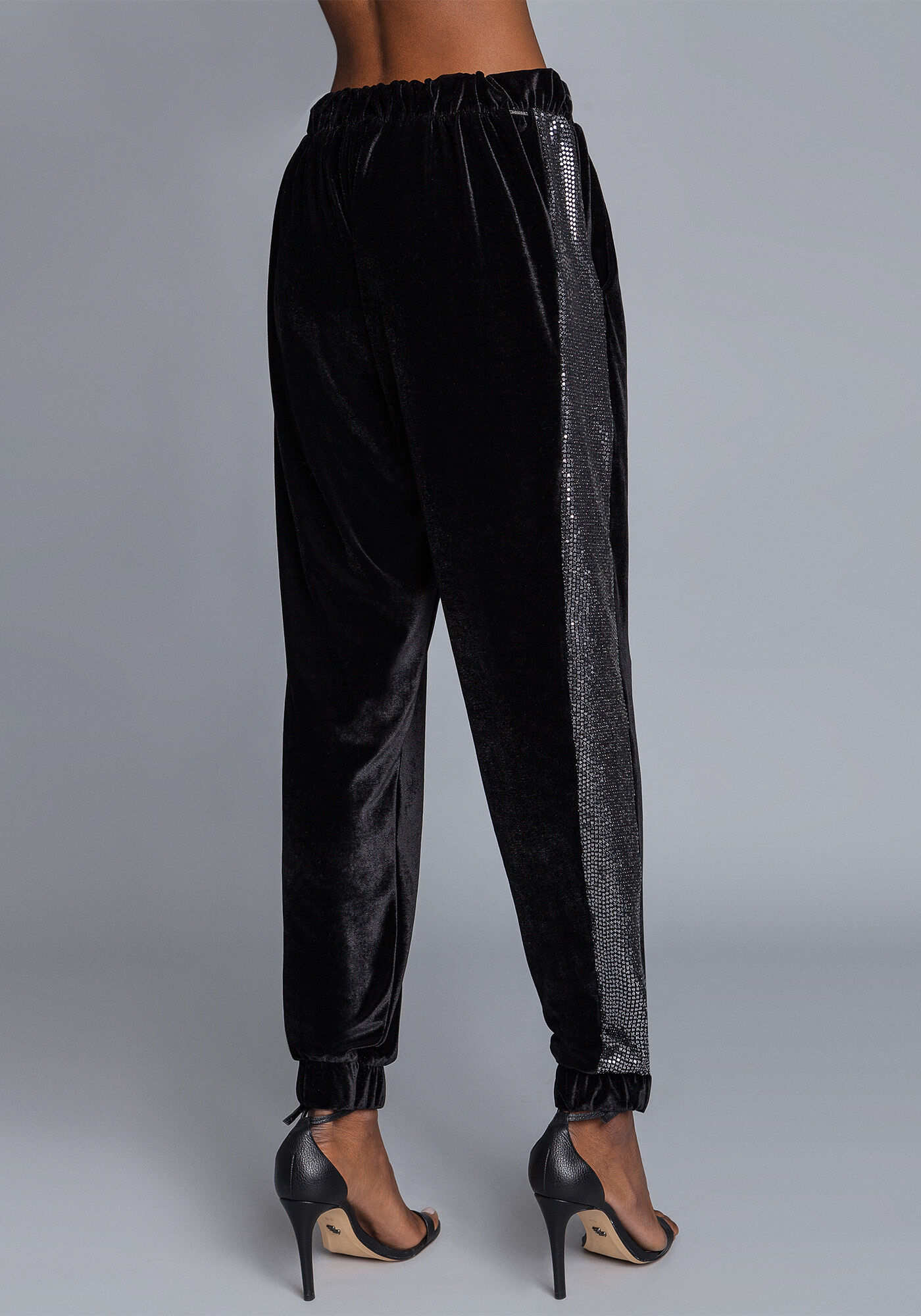 Calça jogger de hotsell veludo