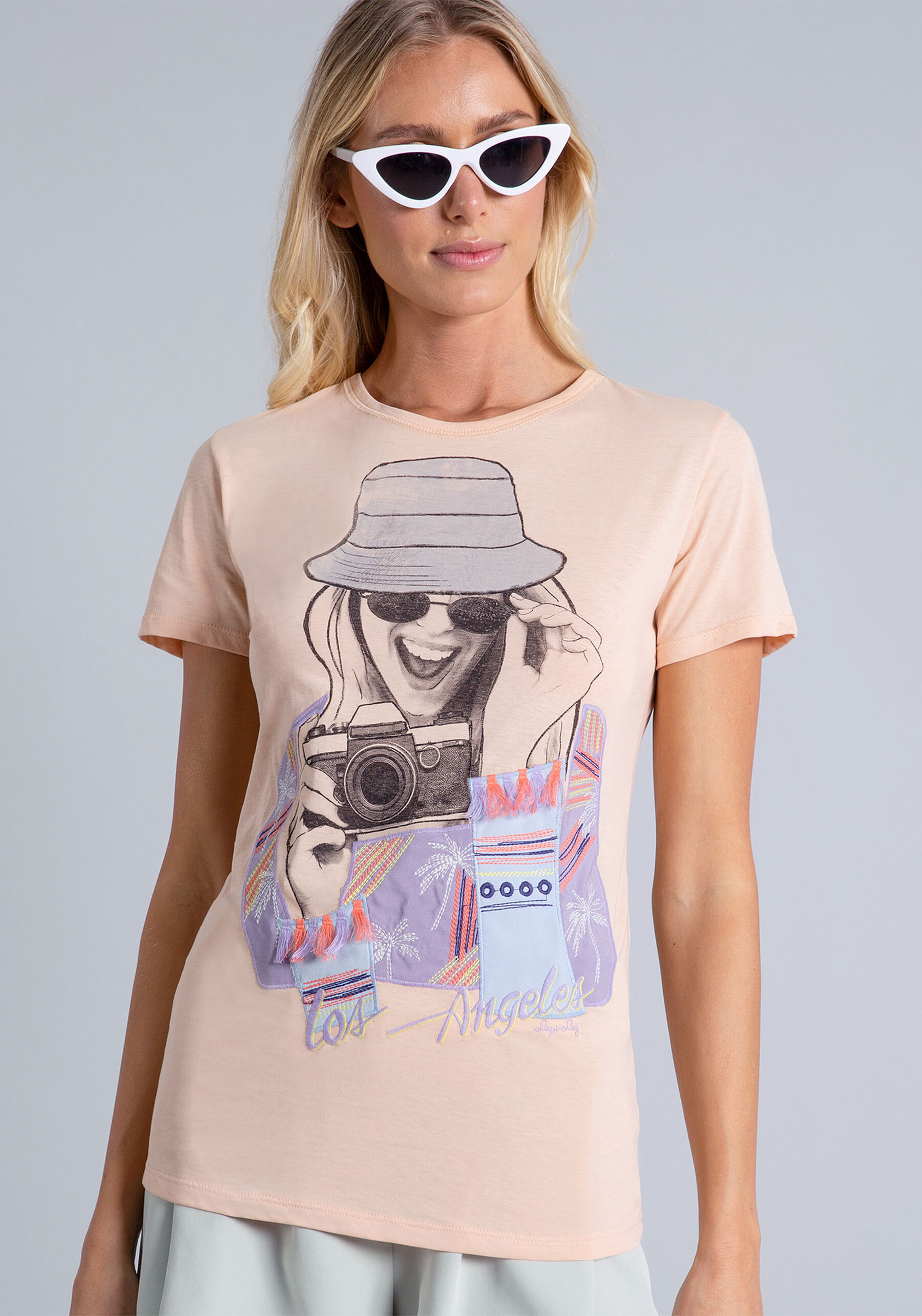 Blusa Estampa e Bordado, . Blusa Estampa e Bordado, , large.