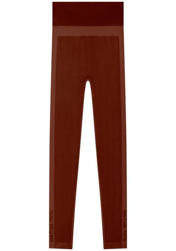 Calça Legging De Cintura Alta Em Malha Seamless Move, MARROM. Calça Legging De Cintura Alta Em Malha Seamless Move, MARROM, large.