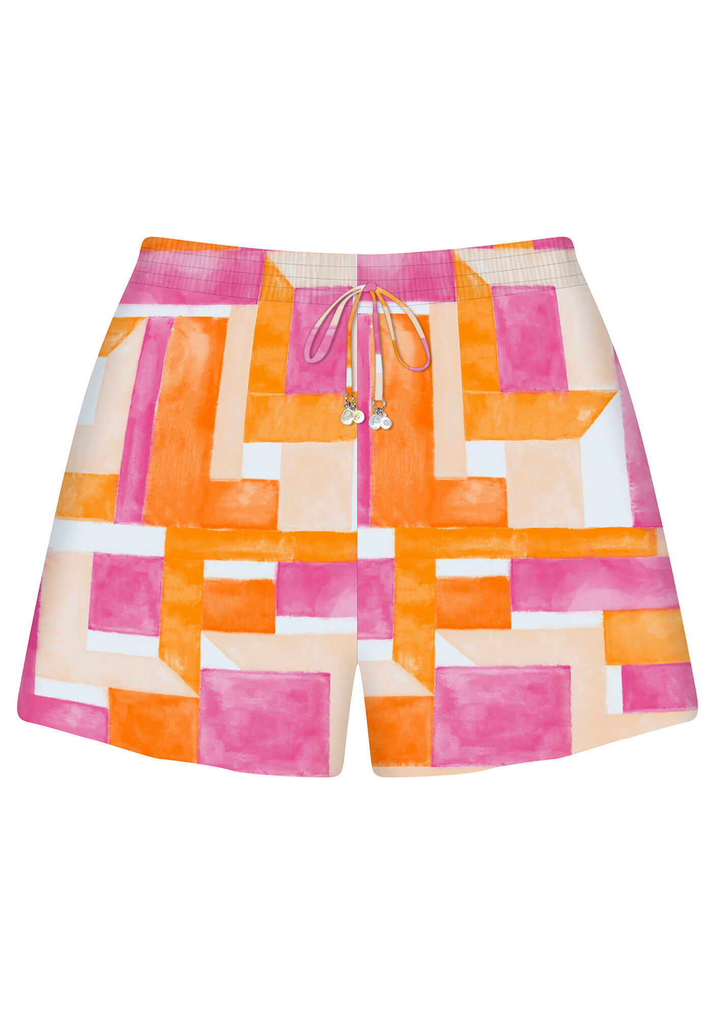 Shorts Tecido Rayon Bali, , large.