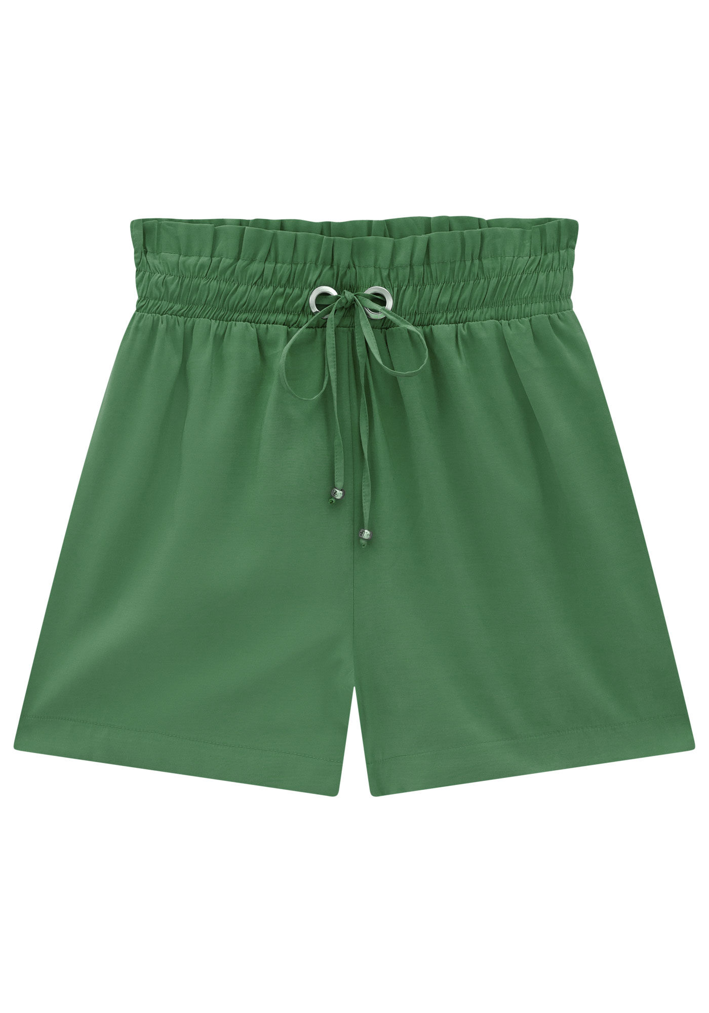 Shorts em Tecido Plano com El&aacute;stico C&oacute;s, , large.