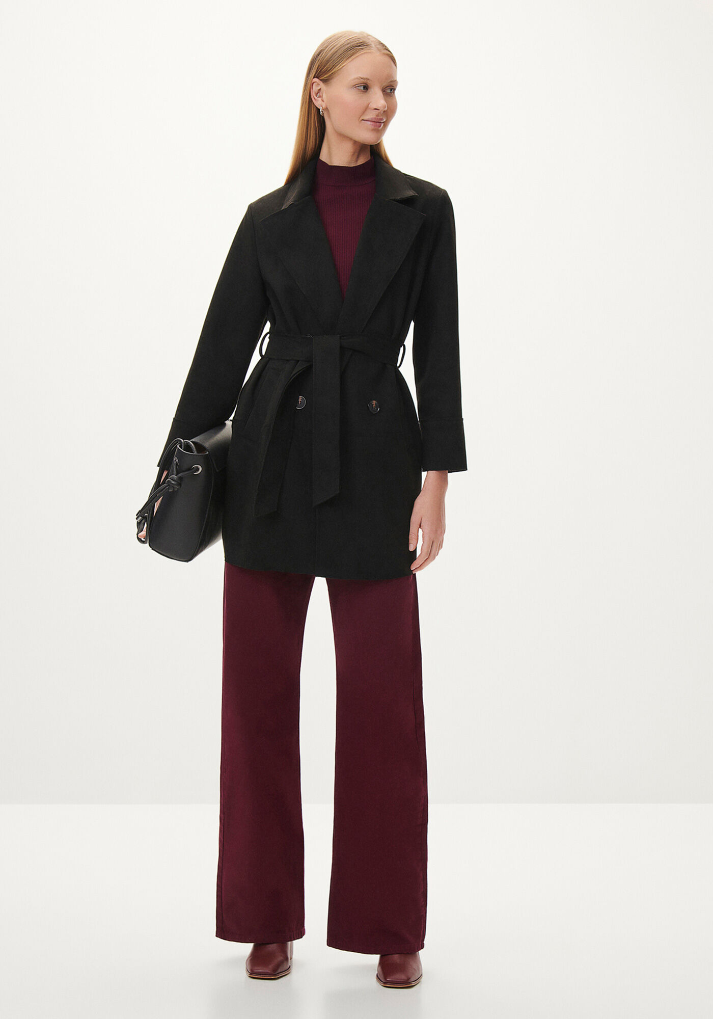 Cal&ccedil;a Sarja Wide Leg com Cintura Alta, VIOLETA PORT, large.