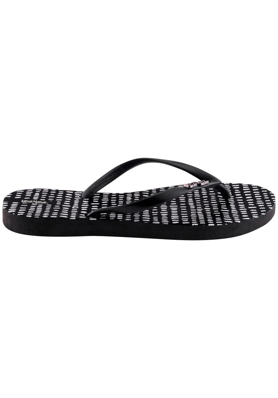 Chinelo de Borracha Estampado, PONTOS. Chinelo de Borracha Estampado, PONTOS, large.