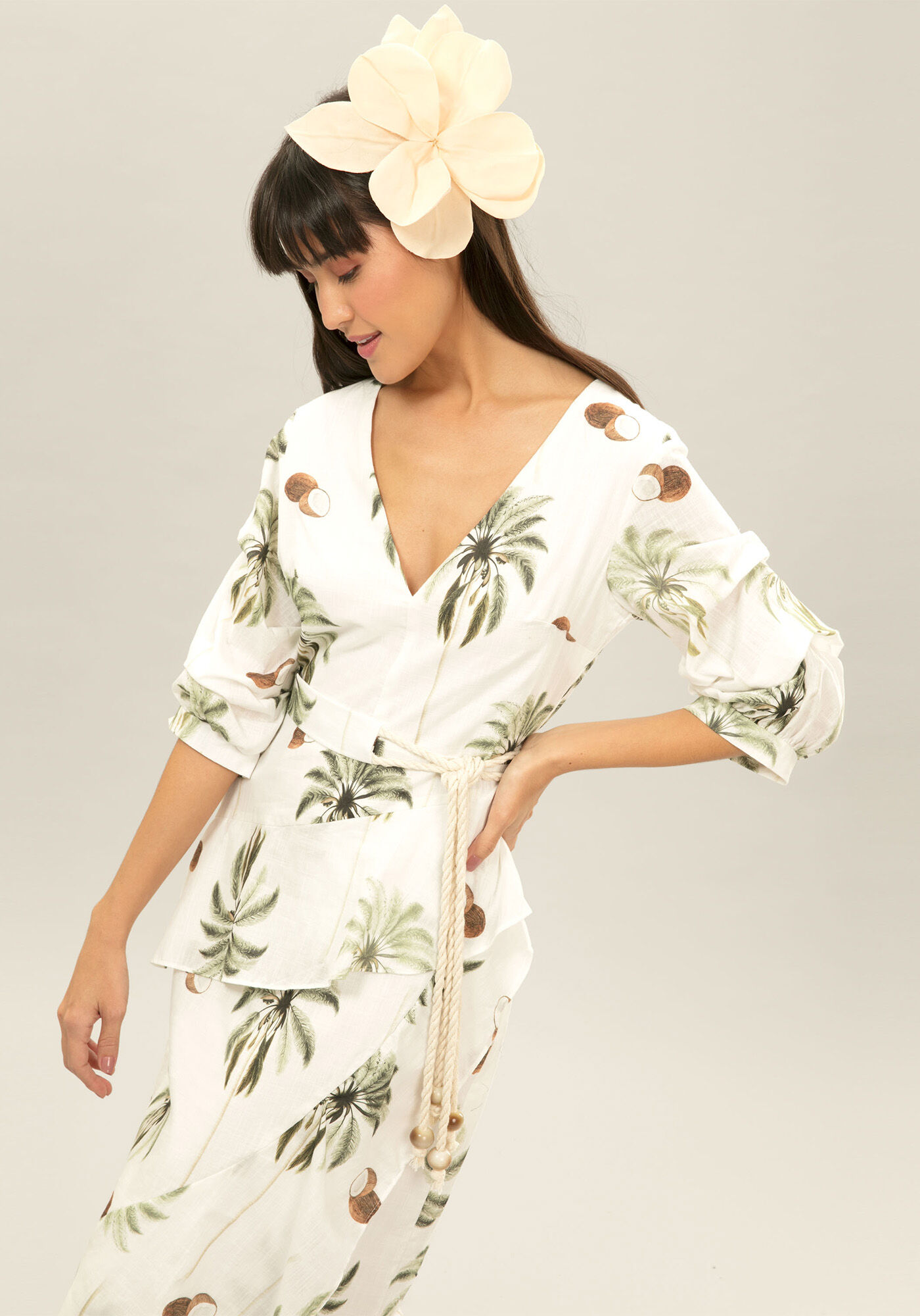 Vestido M&iacute;di com Cinto, , large.