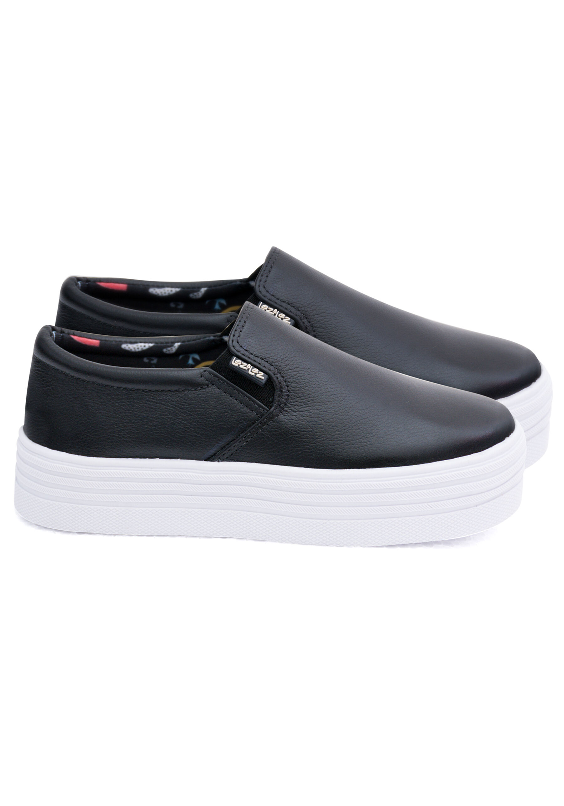 Tênis Slip On Flatform, PRETO REATIVO. Tênis Slip On Flatform, PRETO REATIVO, large.