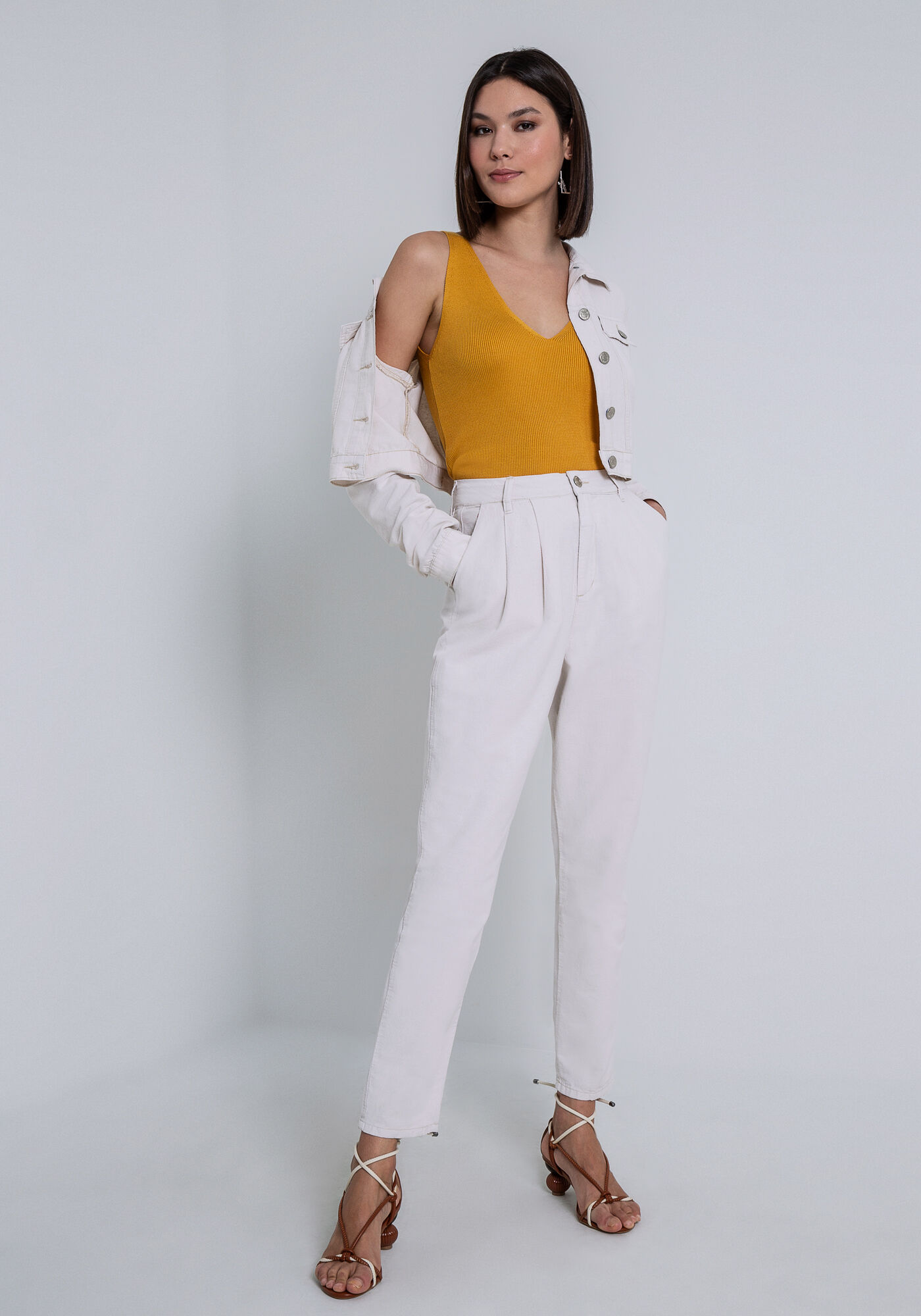 Regata Decote V Tric&ocirc;, , large.