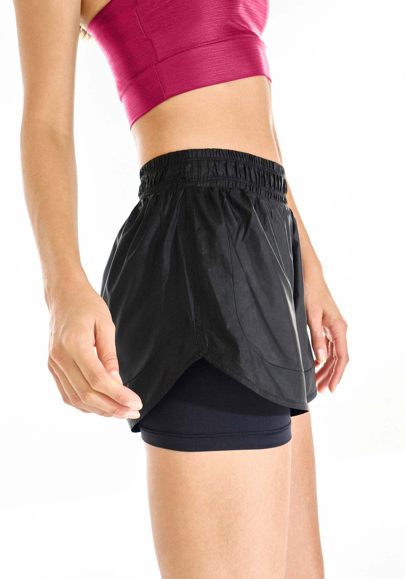 Shorts Corta Vento Imperme&aacute;vel MOVE Fitness com Forro, , large.